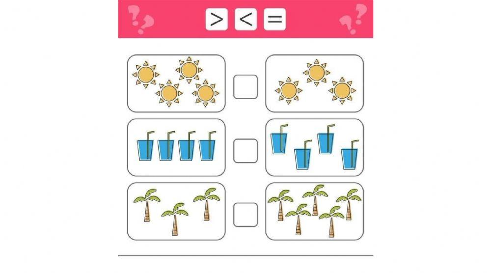 Greater than Less than