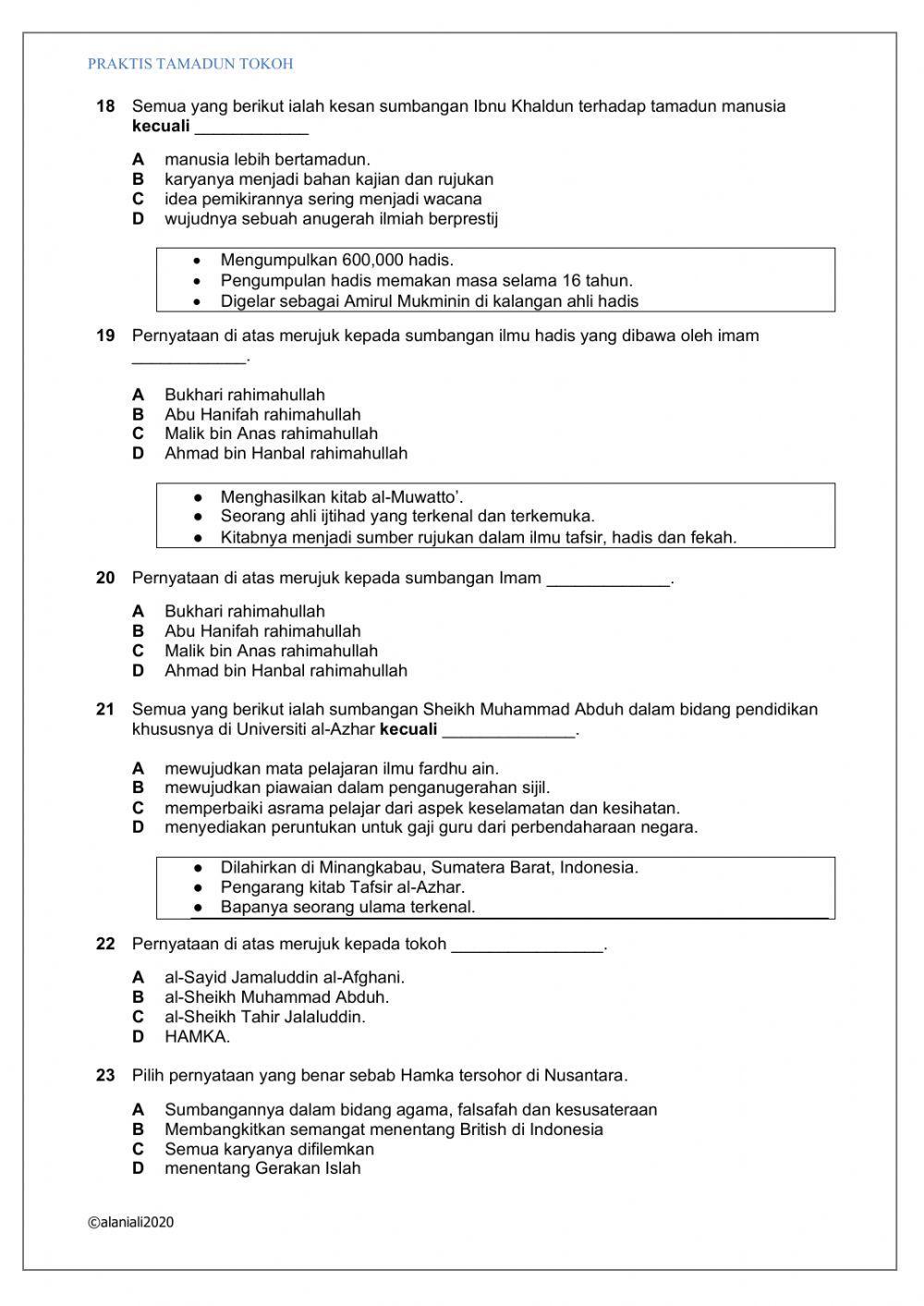 Praktis tudingan tamadun tokoh