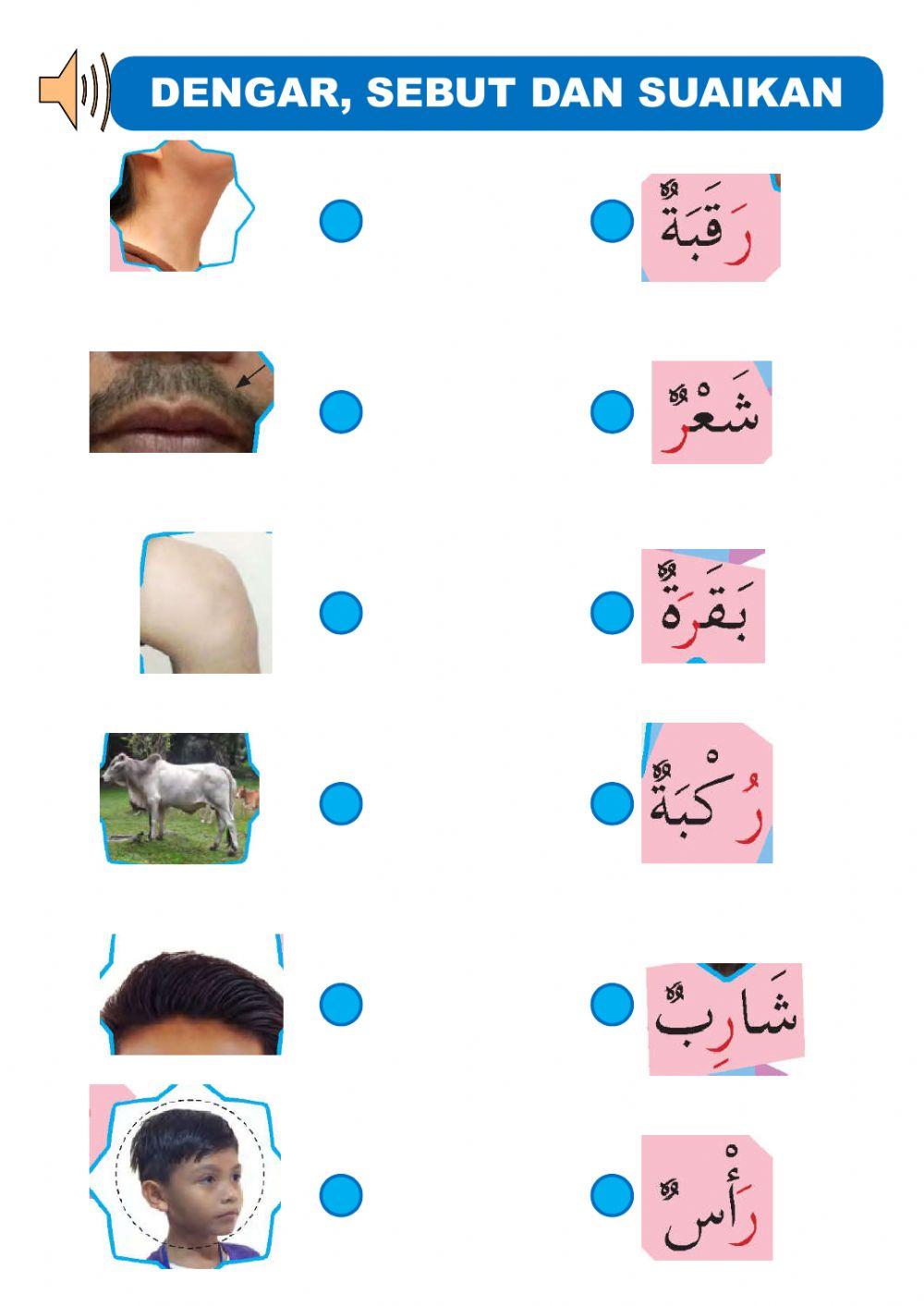 Tahun 2: Perkataan Bahasa Arab Huruf RO