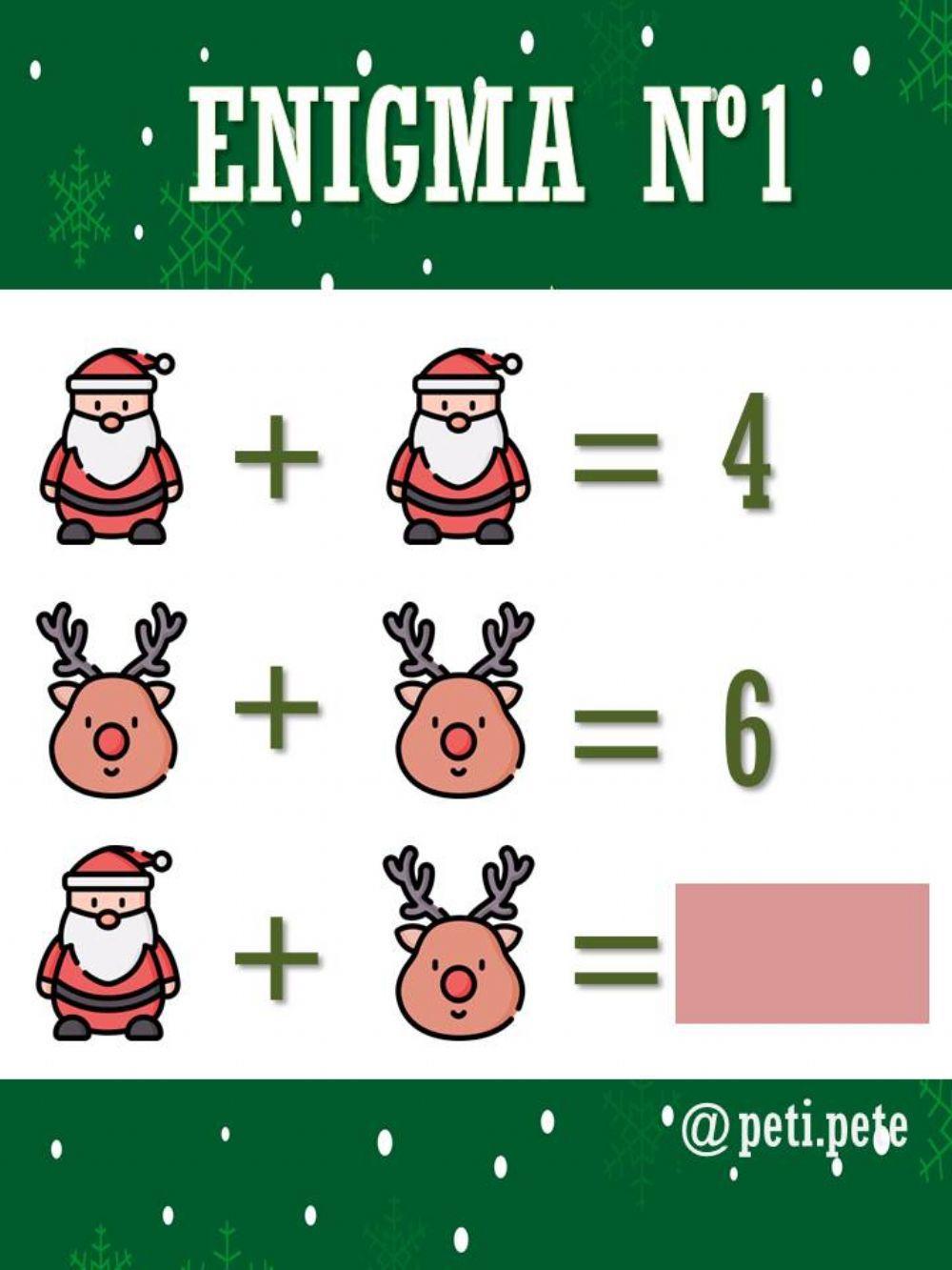 Enigma 1 (enigmas navideños)