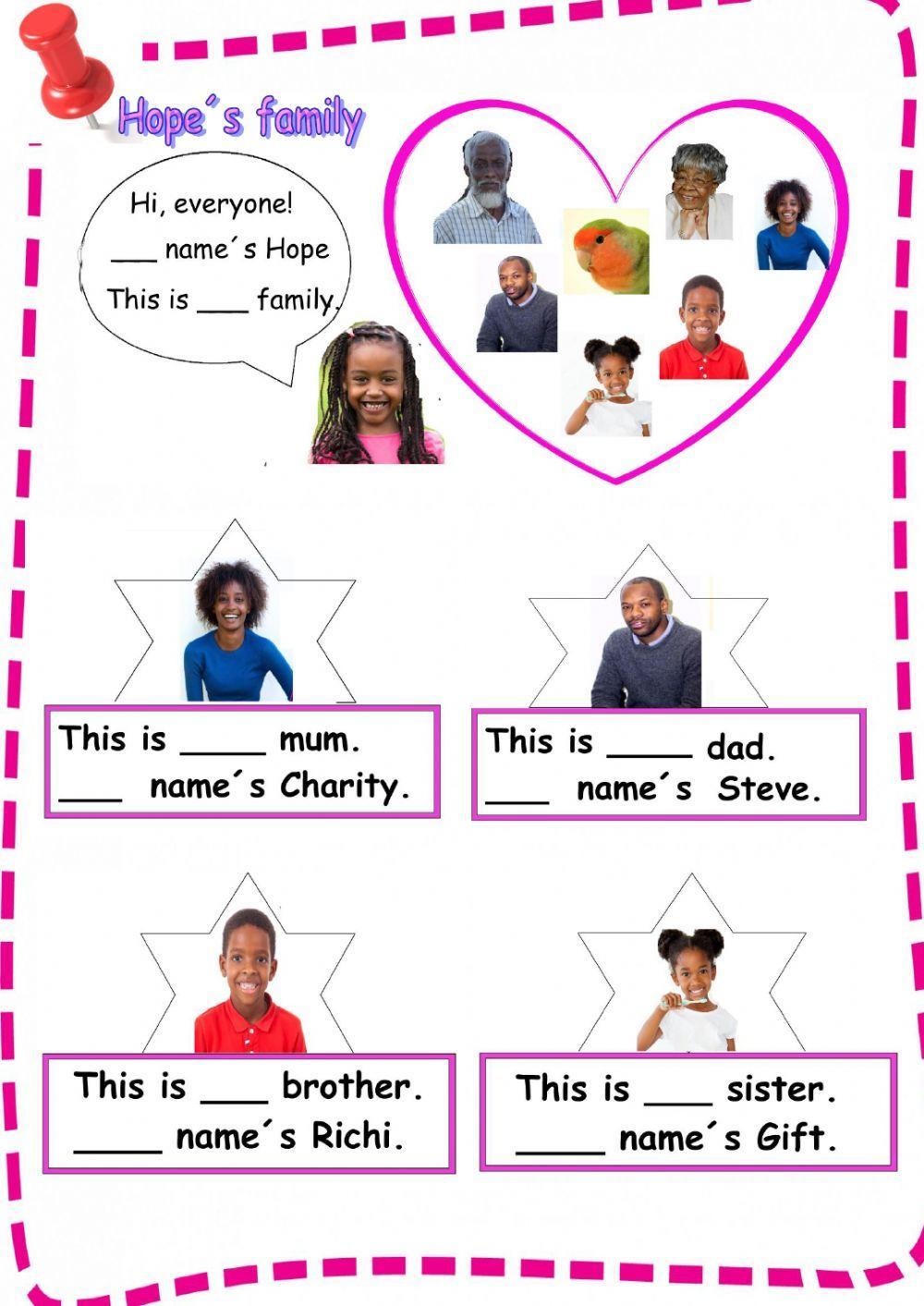 Possessive adjectives