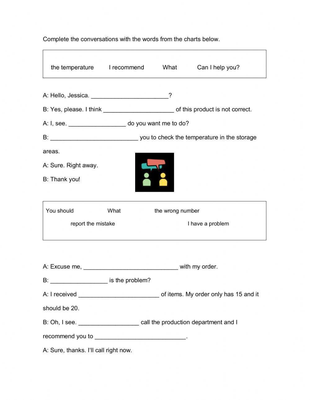 ITA, Week 11, Pre-Task Conversation