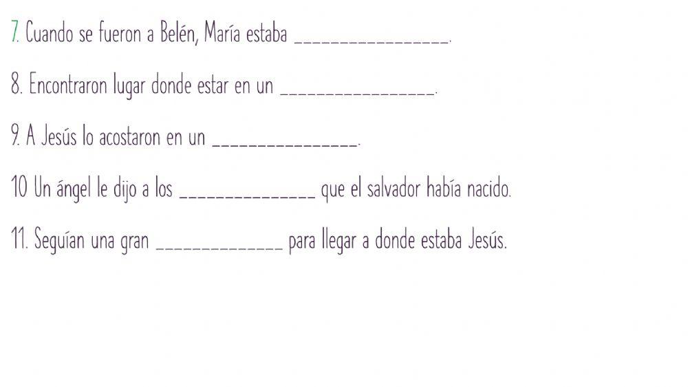 El nacimiento de Jesús