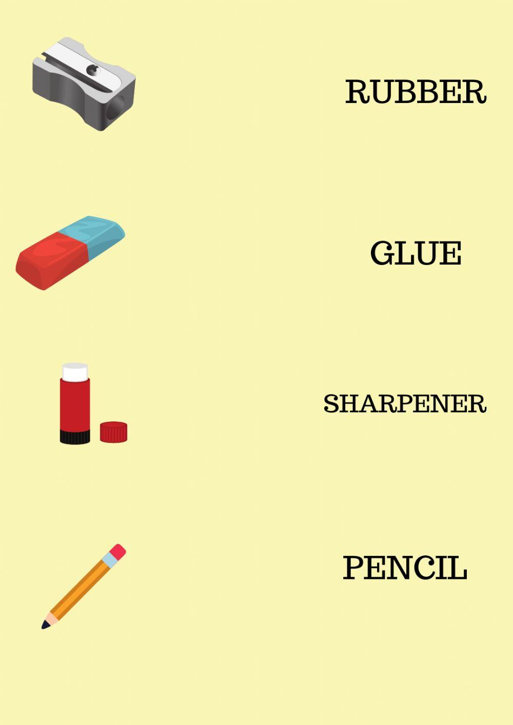 Classroom vocabulary