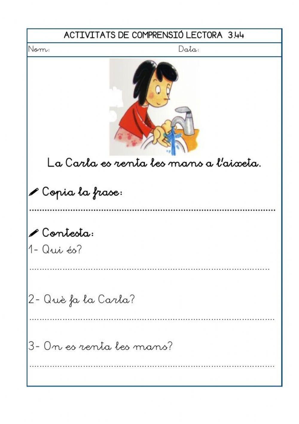 Comprensió lectora 4