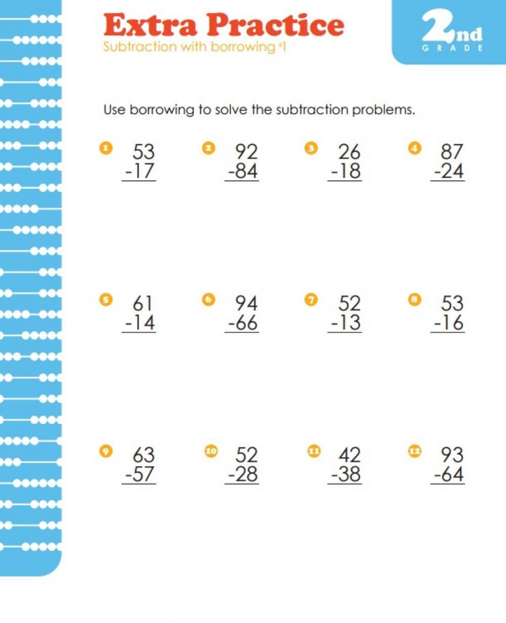 Subtraction with regrouping