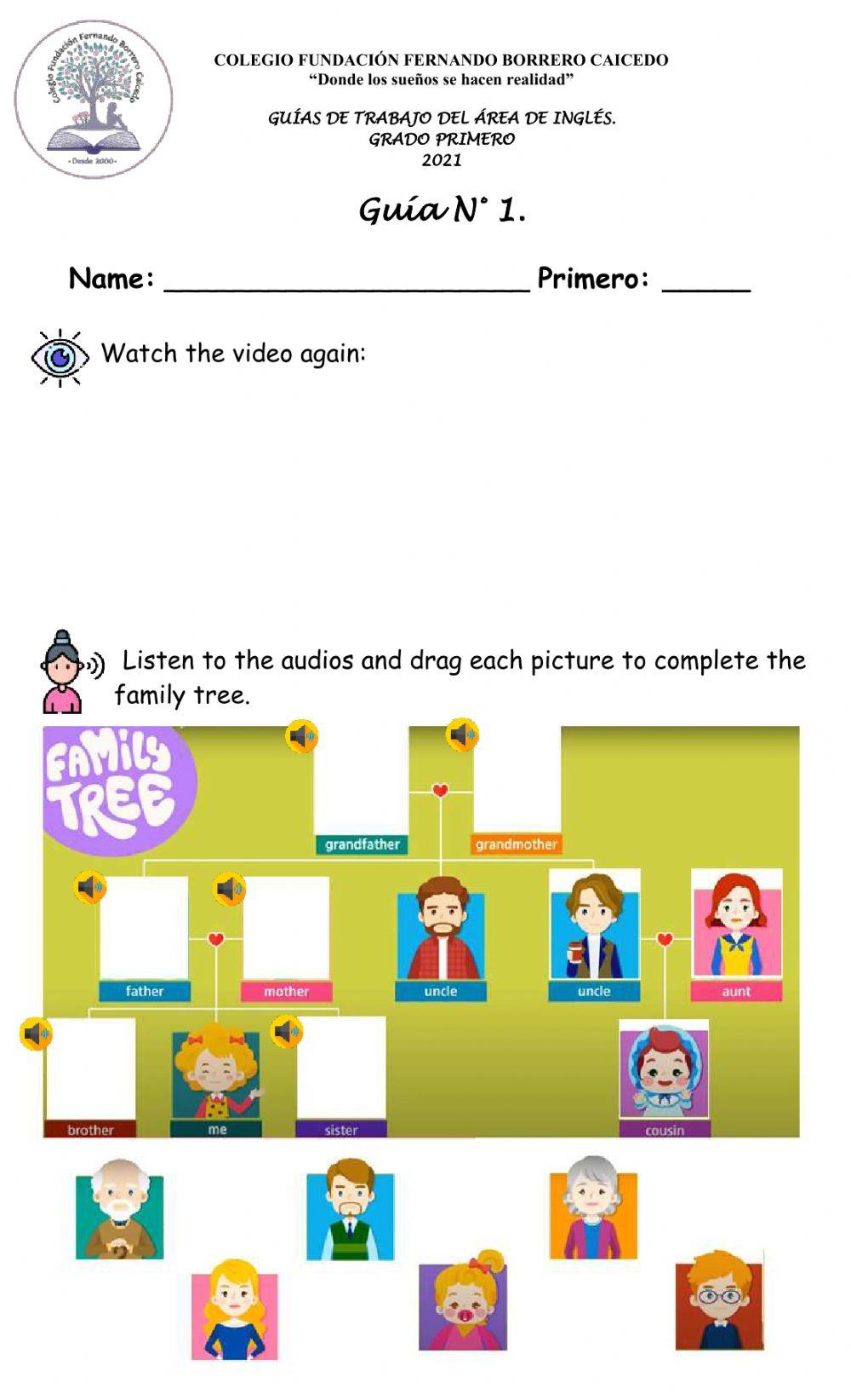 This is my family- Guía 1