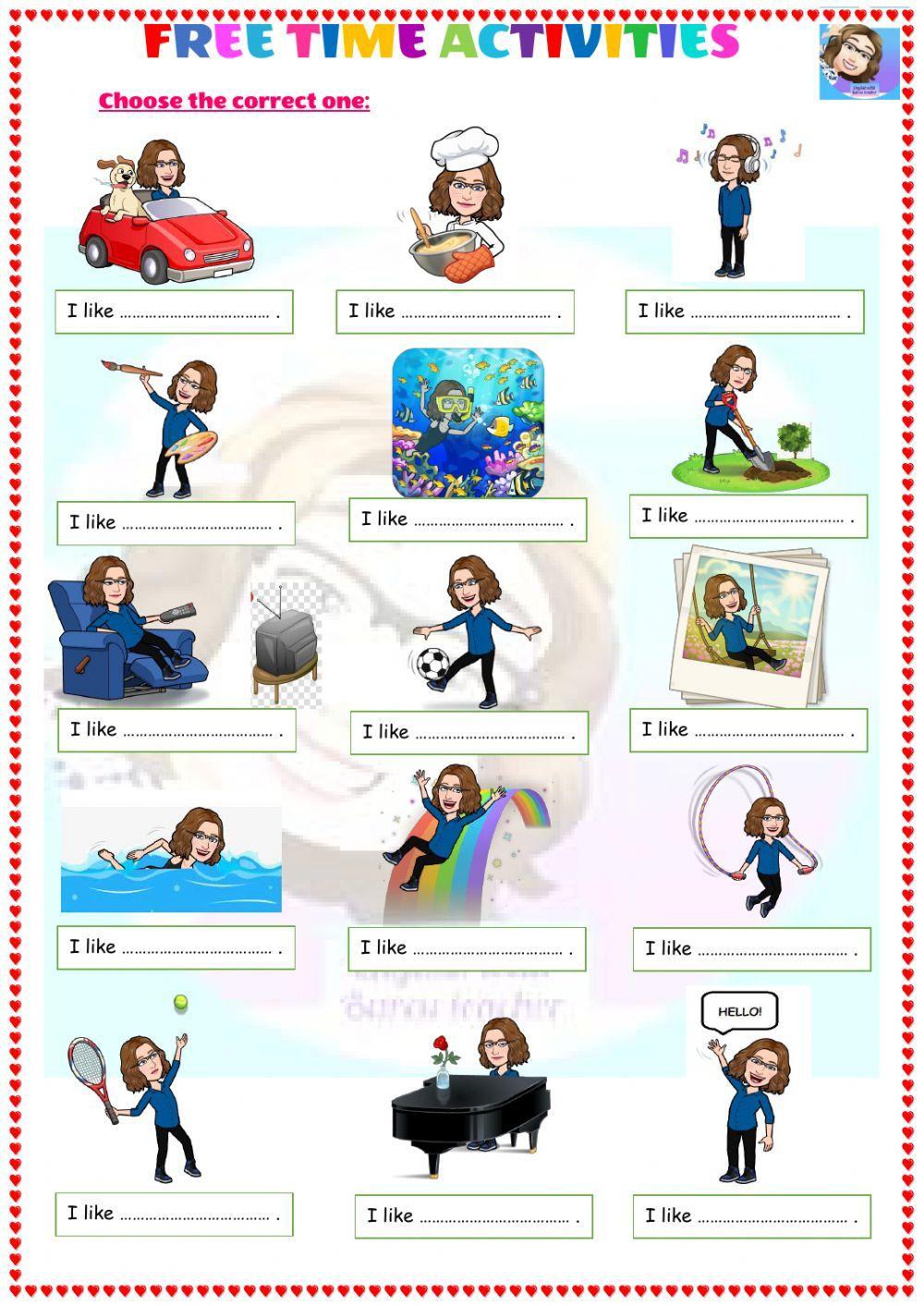 Grade 4-Unit 4-Free time activities Grade 4-Unit 4-Free time activities