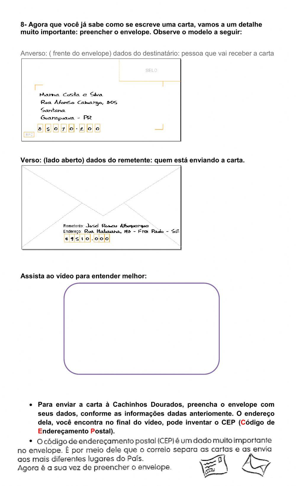 Gênero textual carta