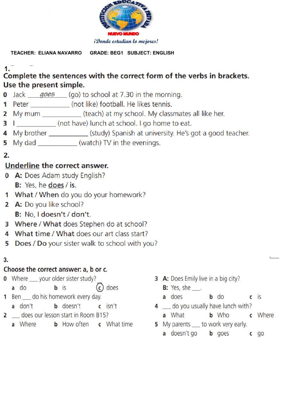Examen 4to bismestre