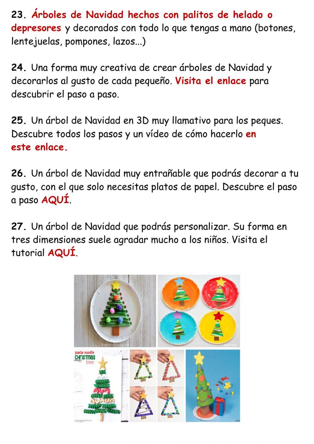 MANUALIDADES DE NAVIDAD 1