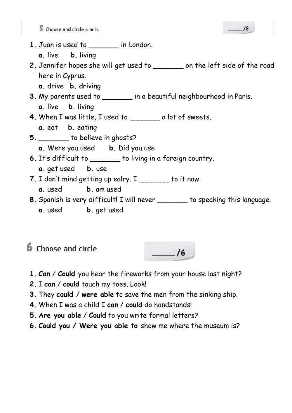 Tech it Easy 3 - Test 2 - Lessons 7-12
