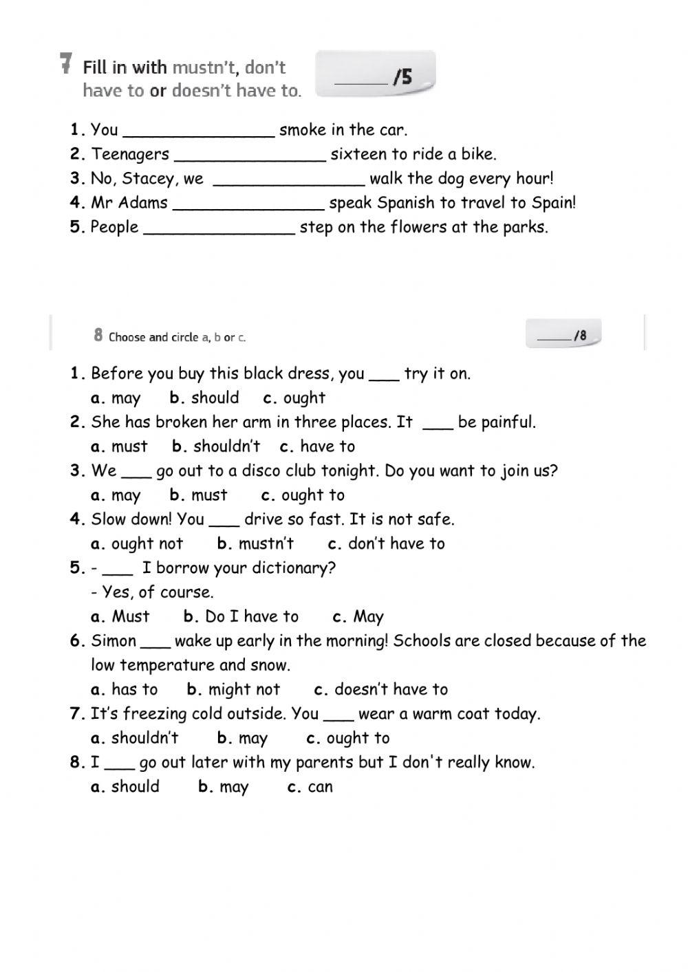 Tech it Easy 3 - Test 2 - Lessons 7-12