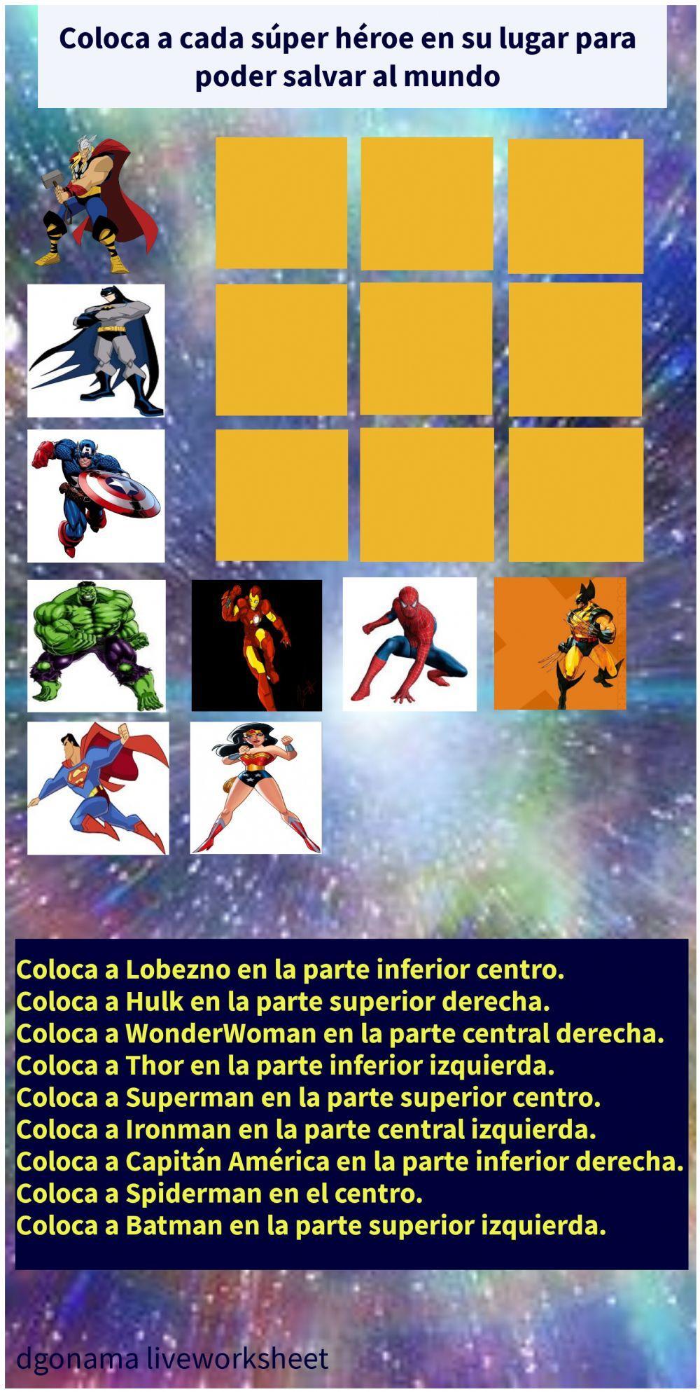 Funciones ejecutivas instrucciones