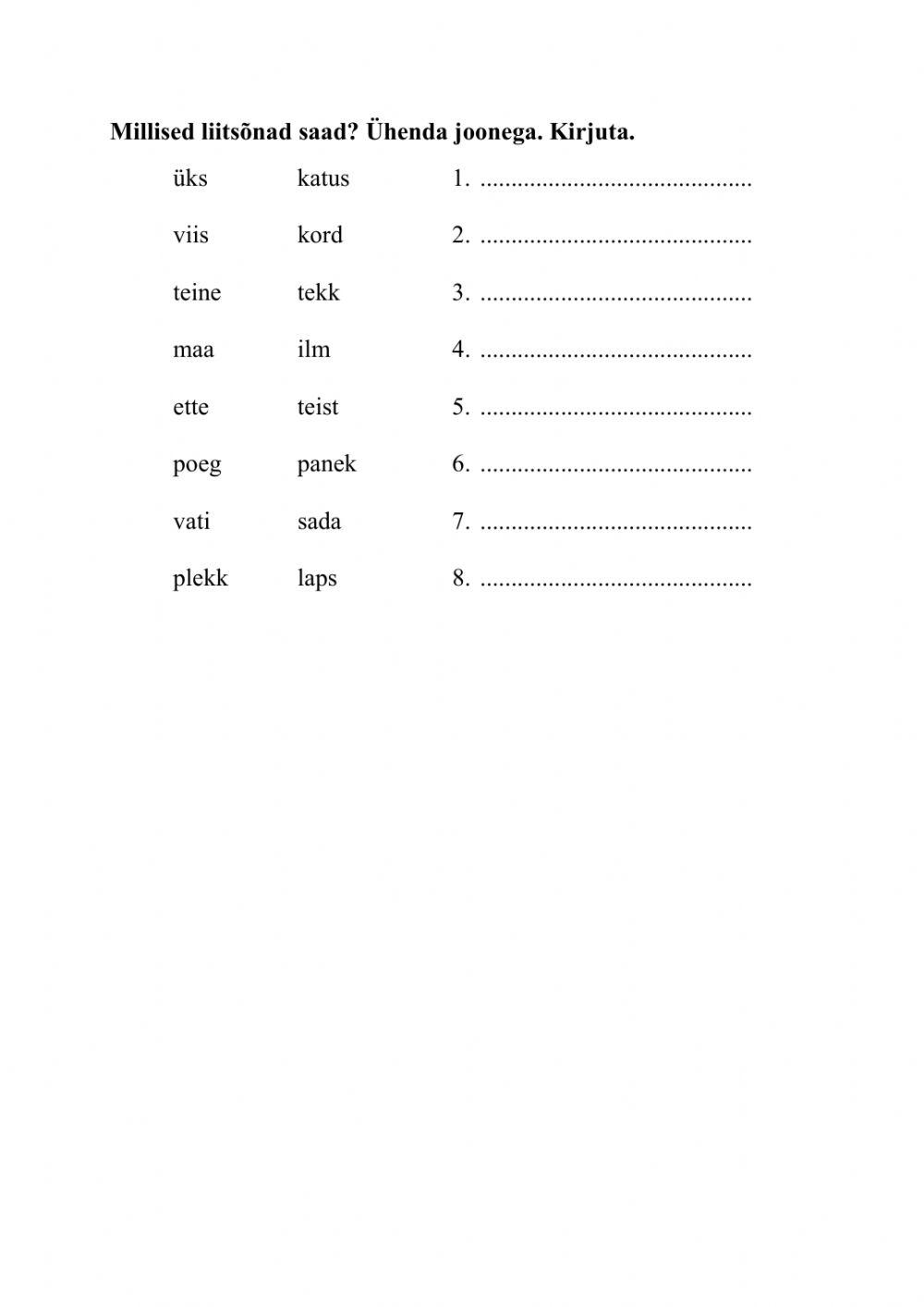 Liitsõnad-ühenda-kirjuta