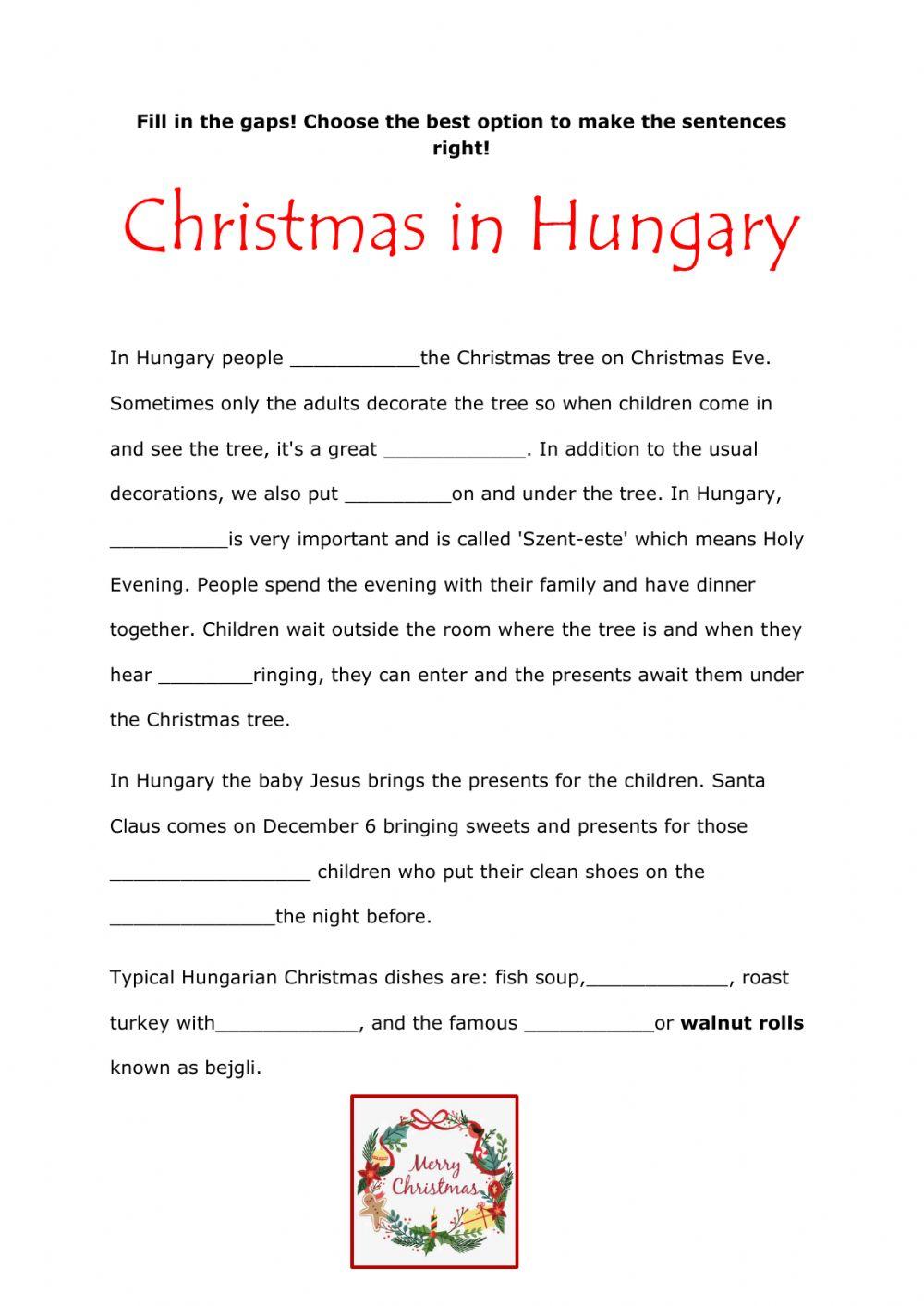 Christmas in Hungary