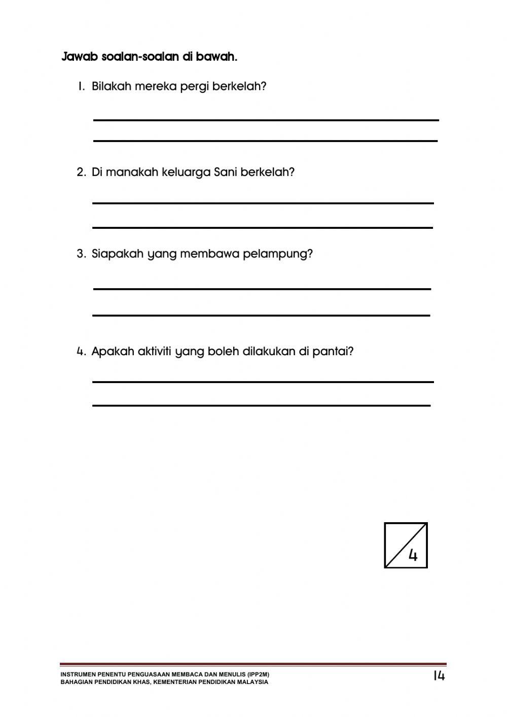 IPP2M Tahap 2 bahagian 3