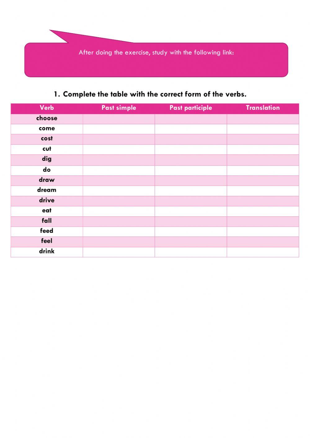 irregular-verbs-choose-feel-worksheet-live-worksheets