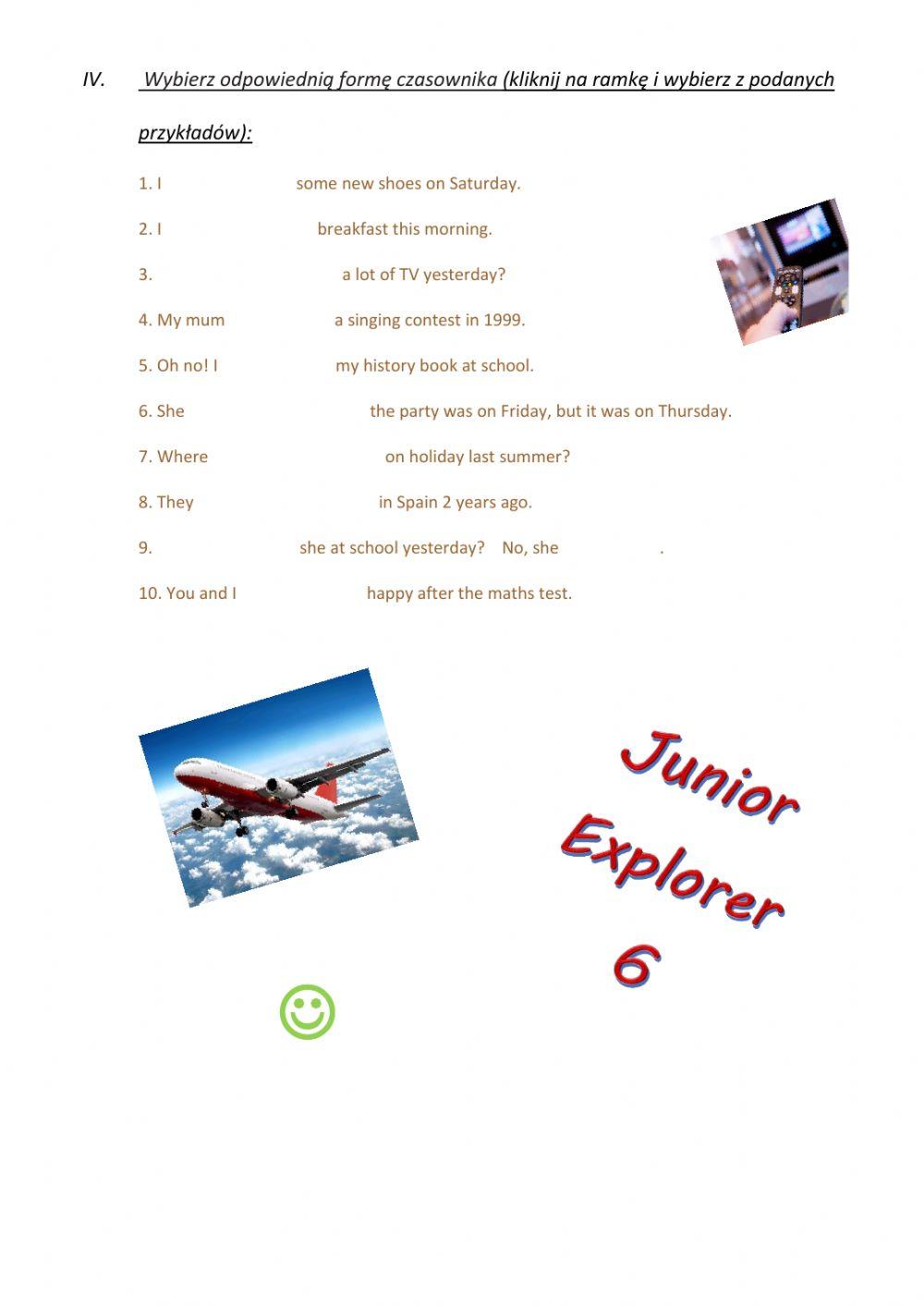 Junior Explorer 6 unit 2