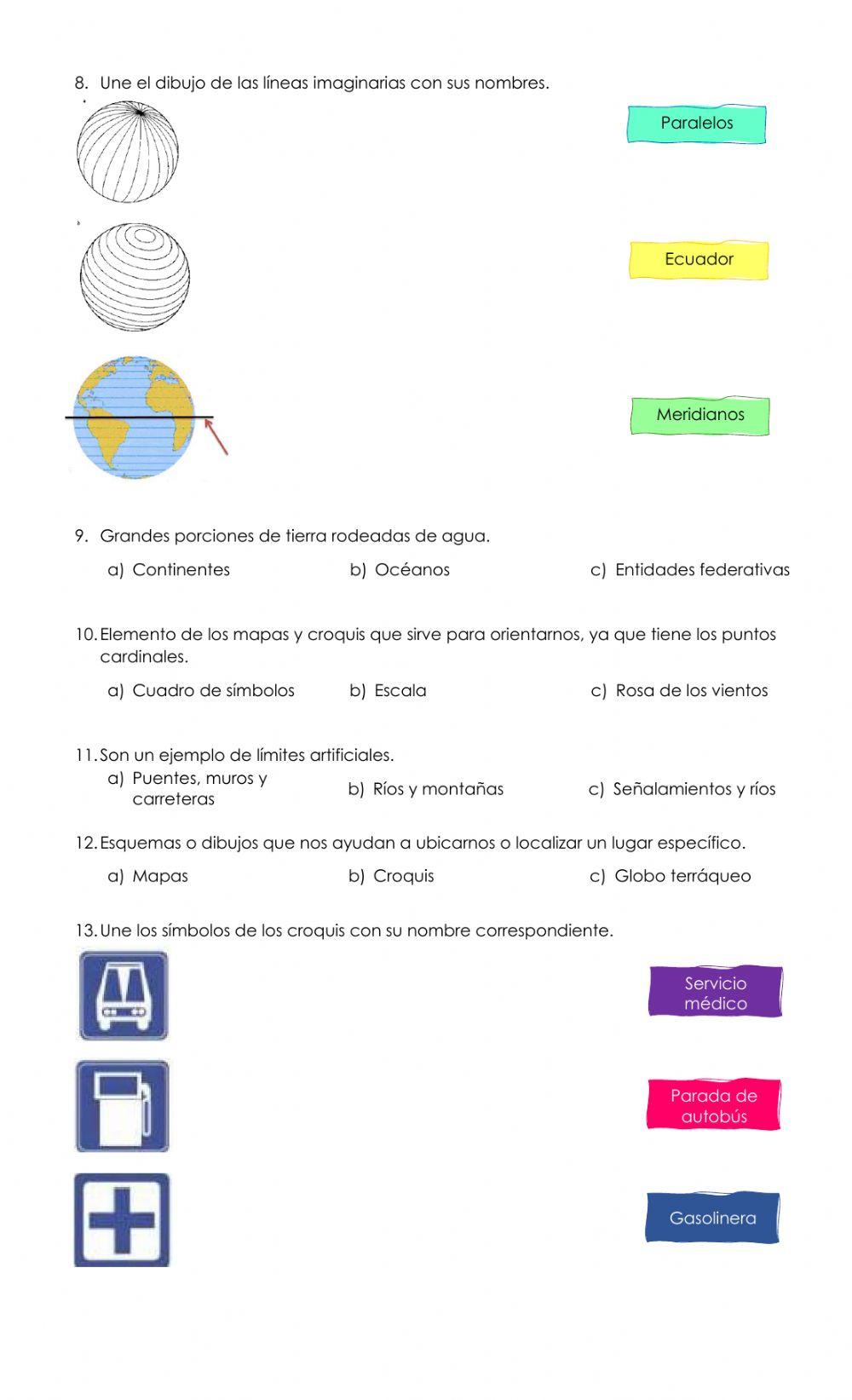 Cuestionario Geografía