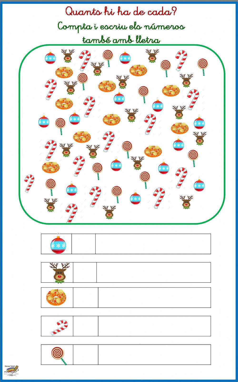 Quants hi ha de cada?