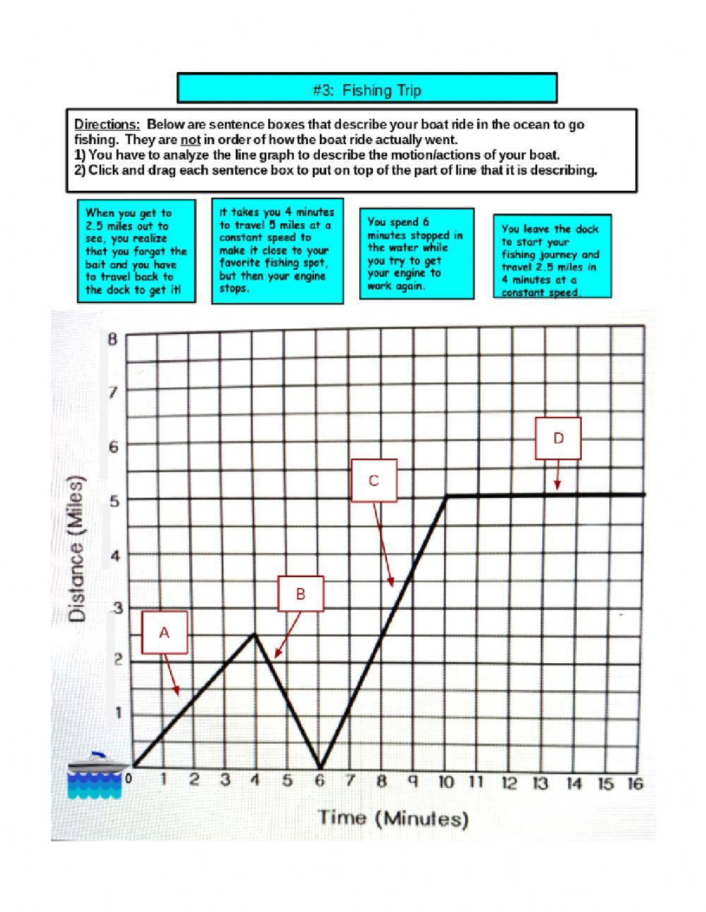 4546279 | Distance Time Graph Practice Worksheet
