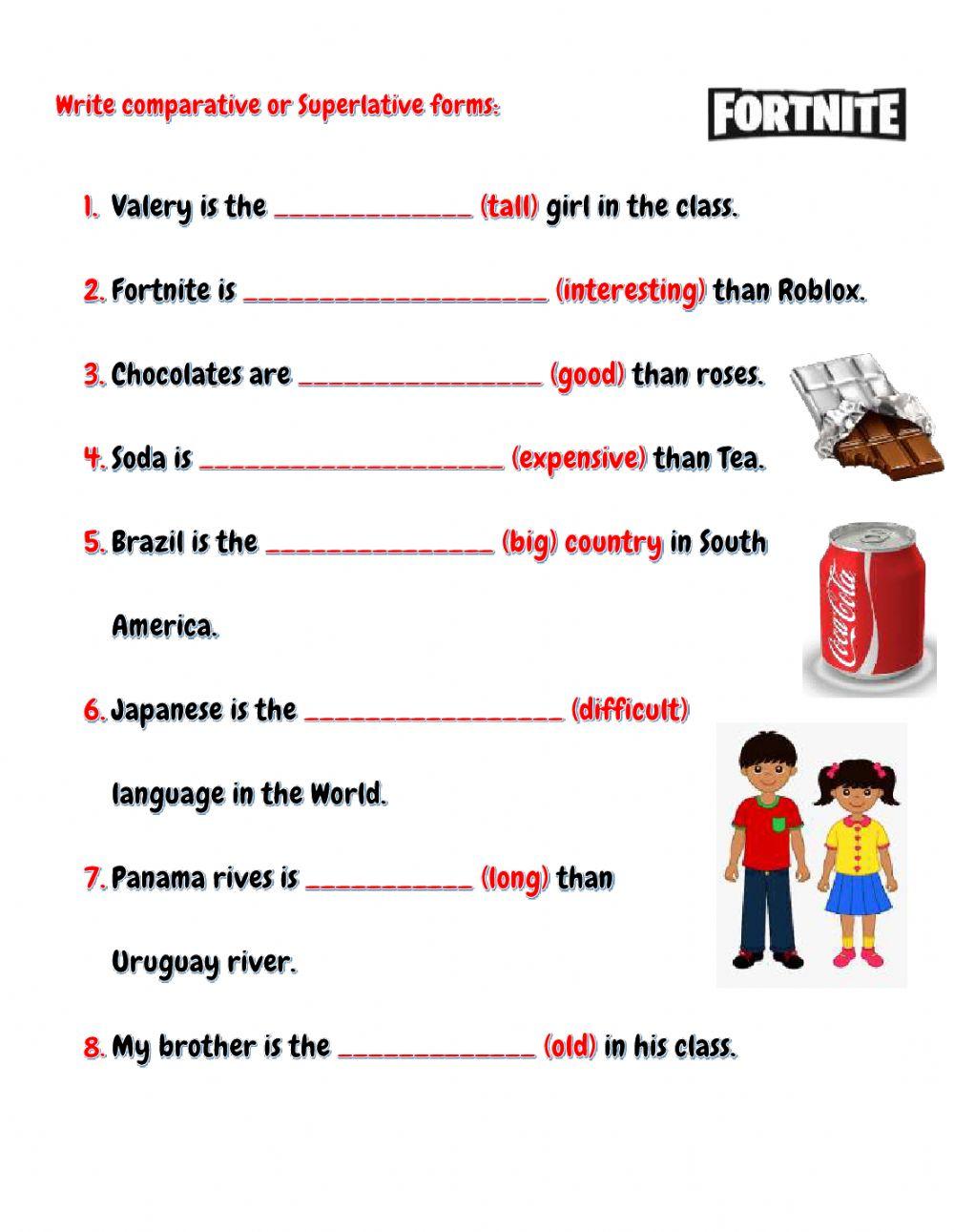 Comparatives, As...as, and Superlatives Gabriella Gonzalez