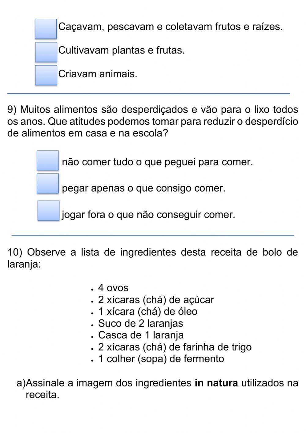 Exame final de História