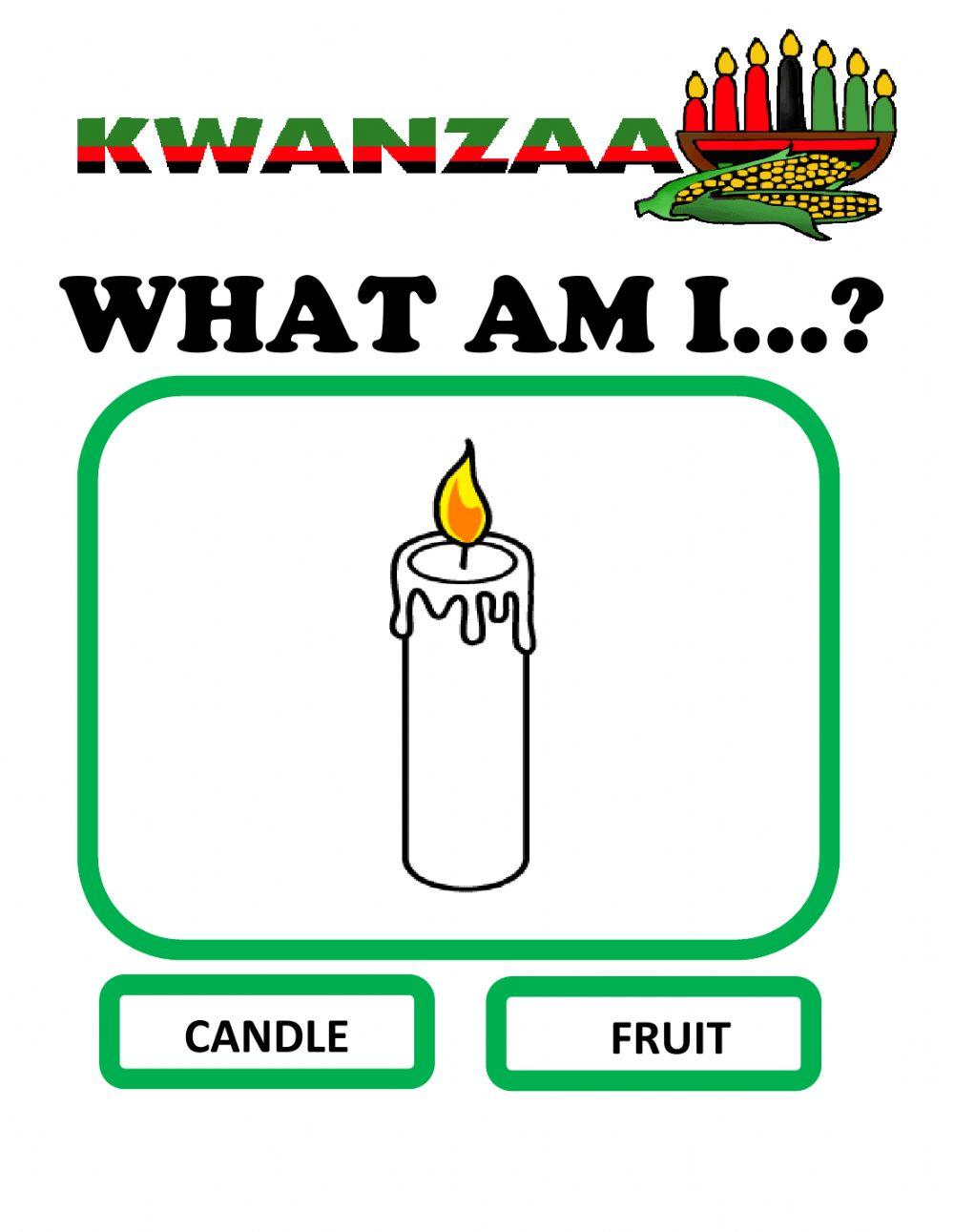 Kwanzaa - What Am I? What is This?