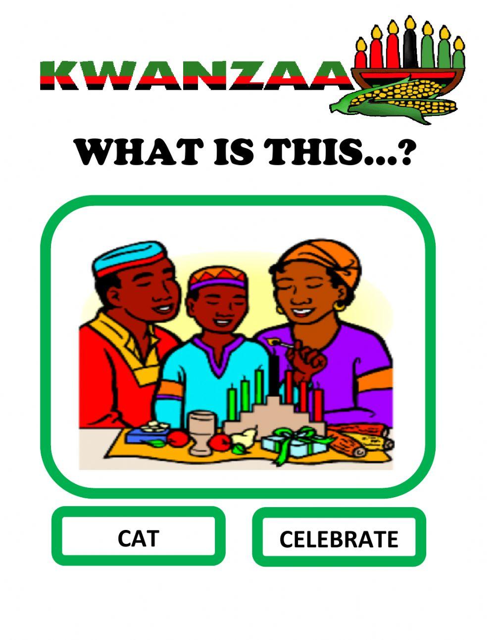 Kwanzaa - What Am I? What is This?