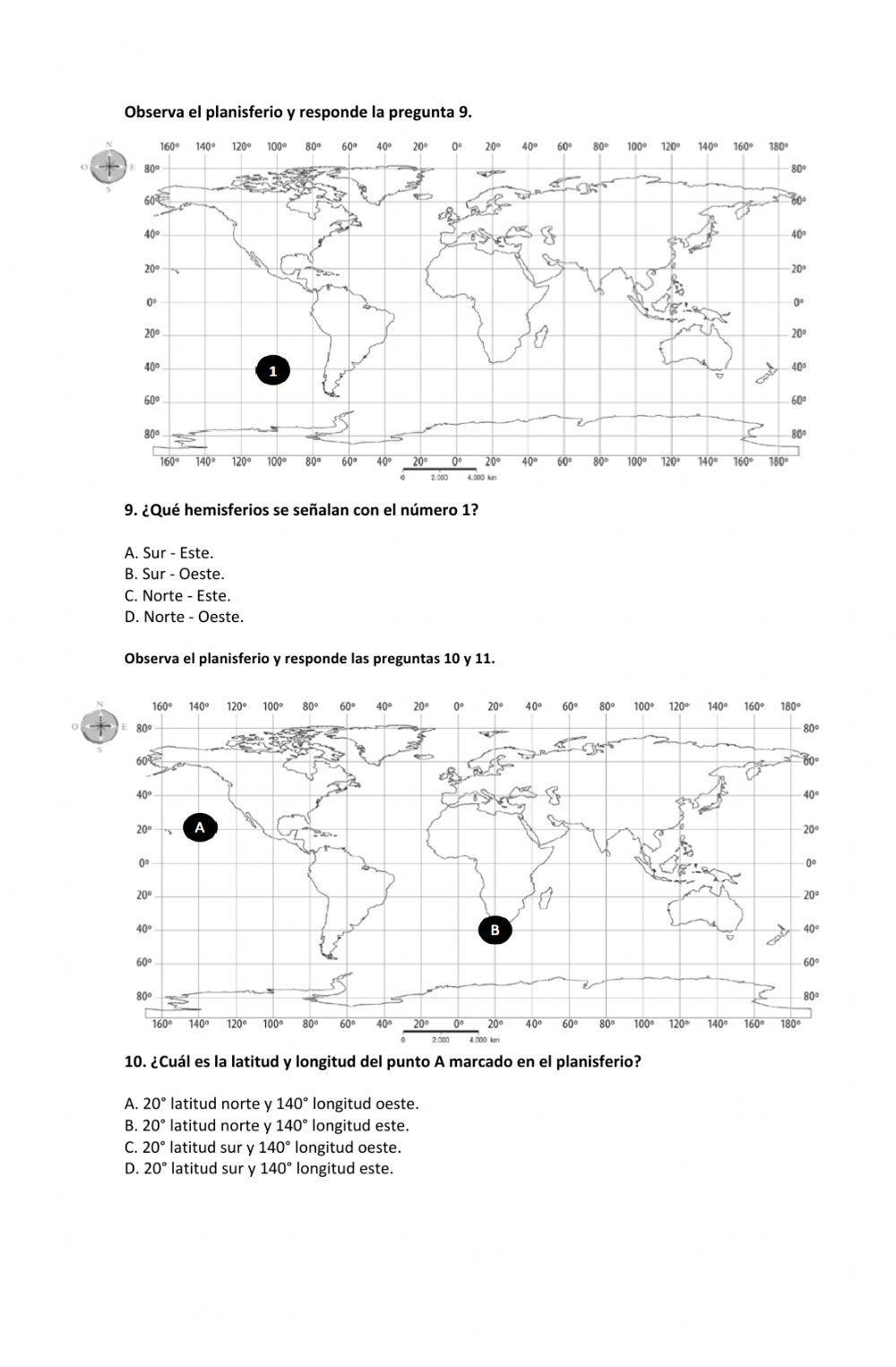 Prueba U2 4º básico
