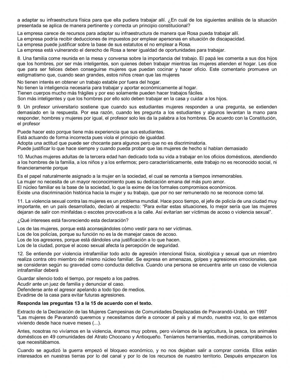 Los derechos humanos