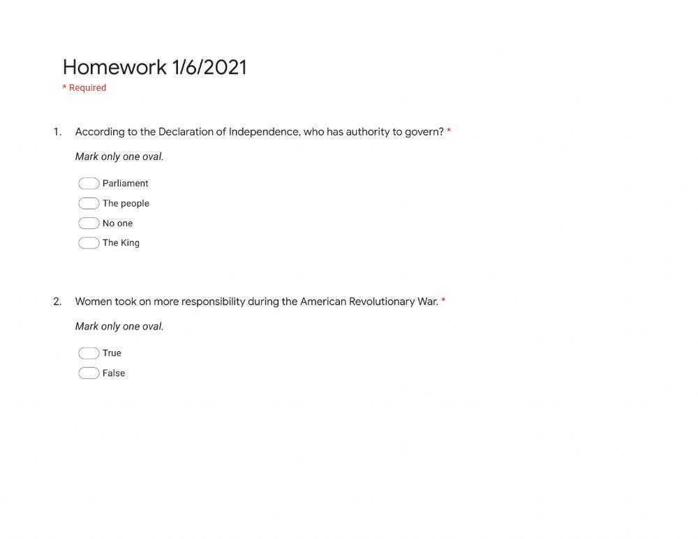 Virginia Studies Homework 1-6-2021