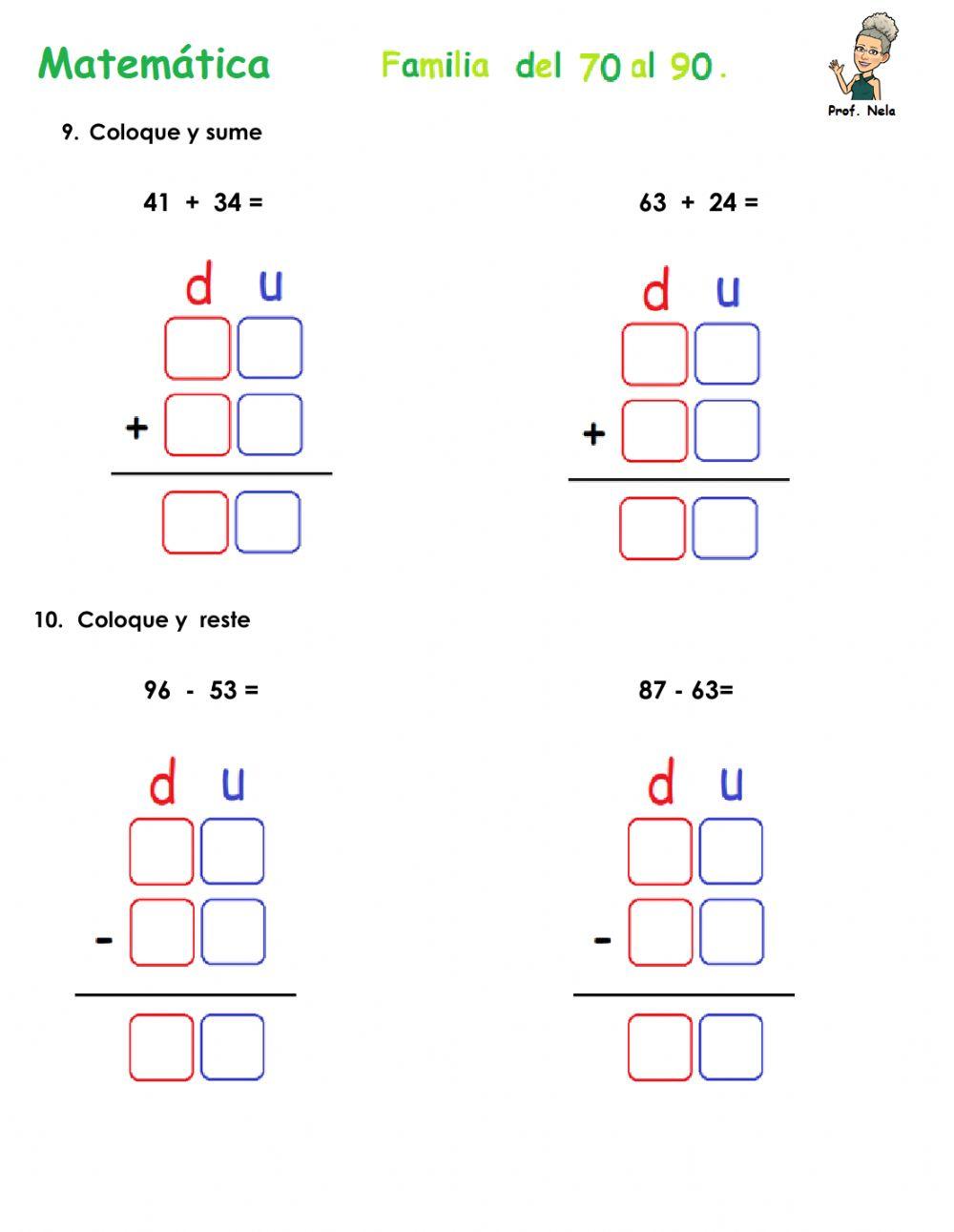 Familia del del 70 al 90