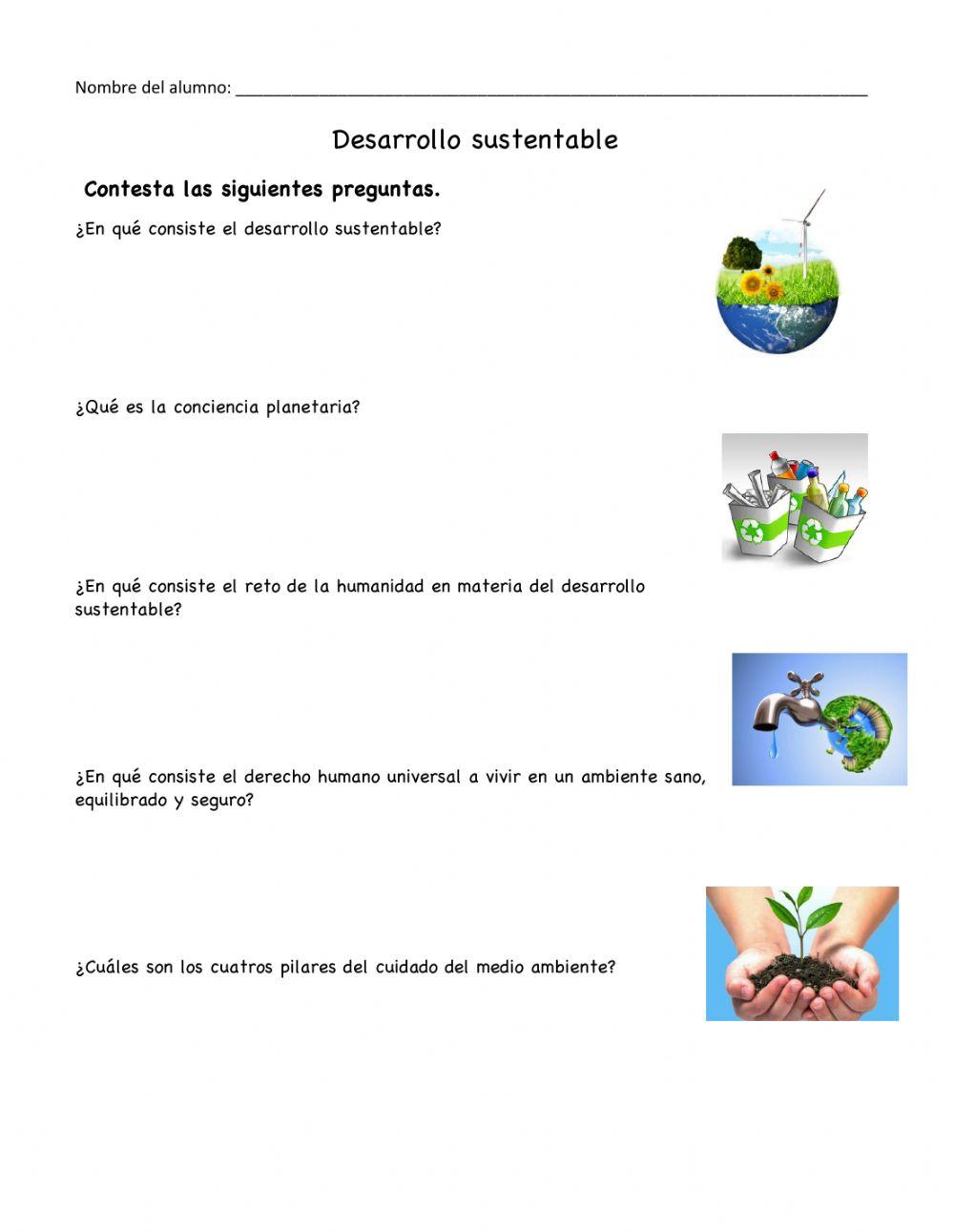 Desarrollo sustentable