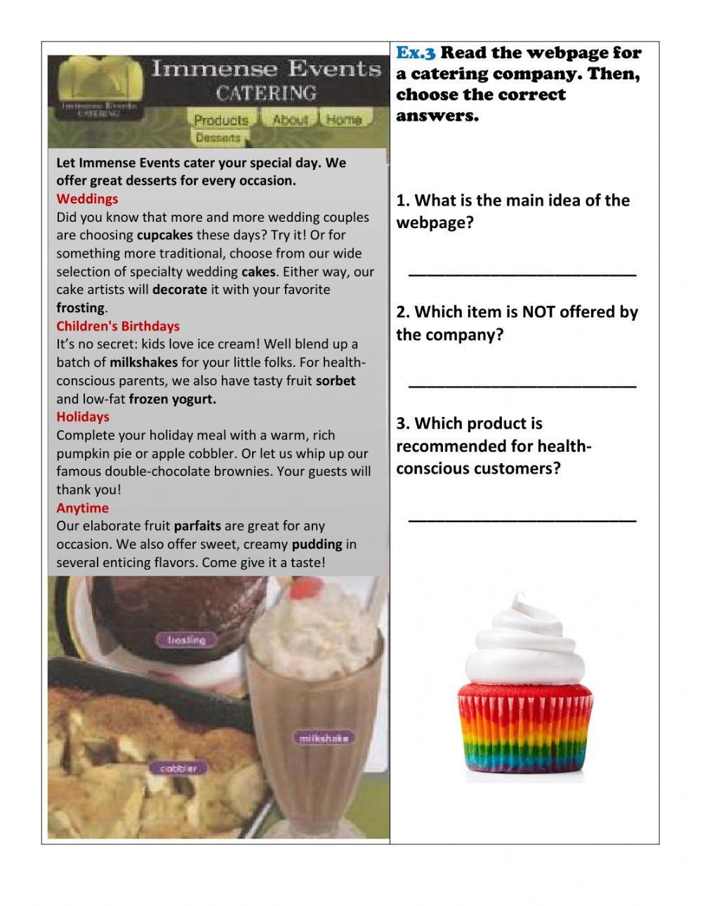 English for cooks. Unit 4