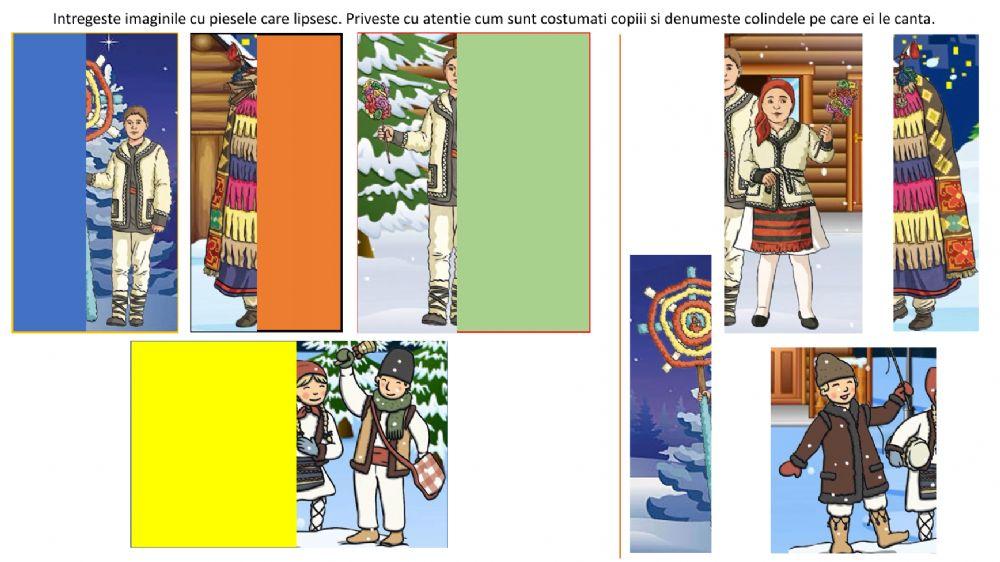 Colindatori worksheet | Live Worksheets