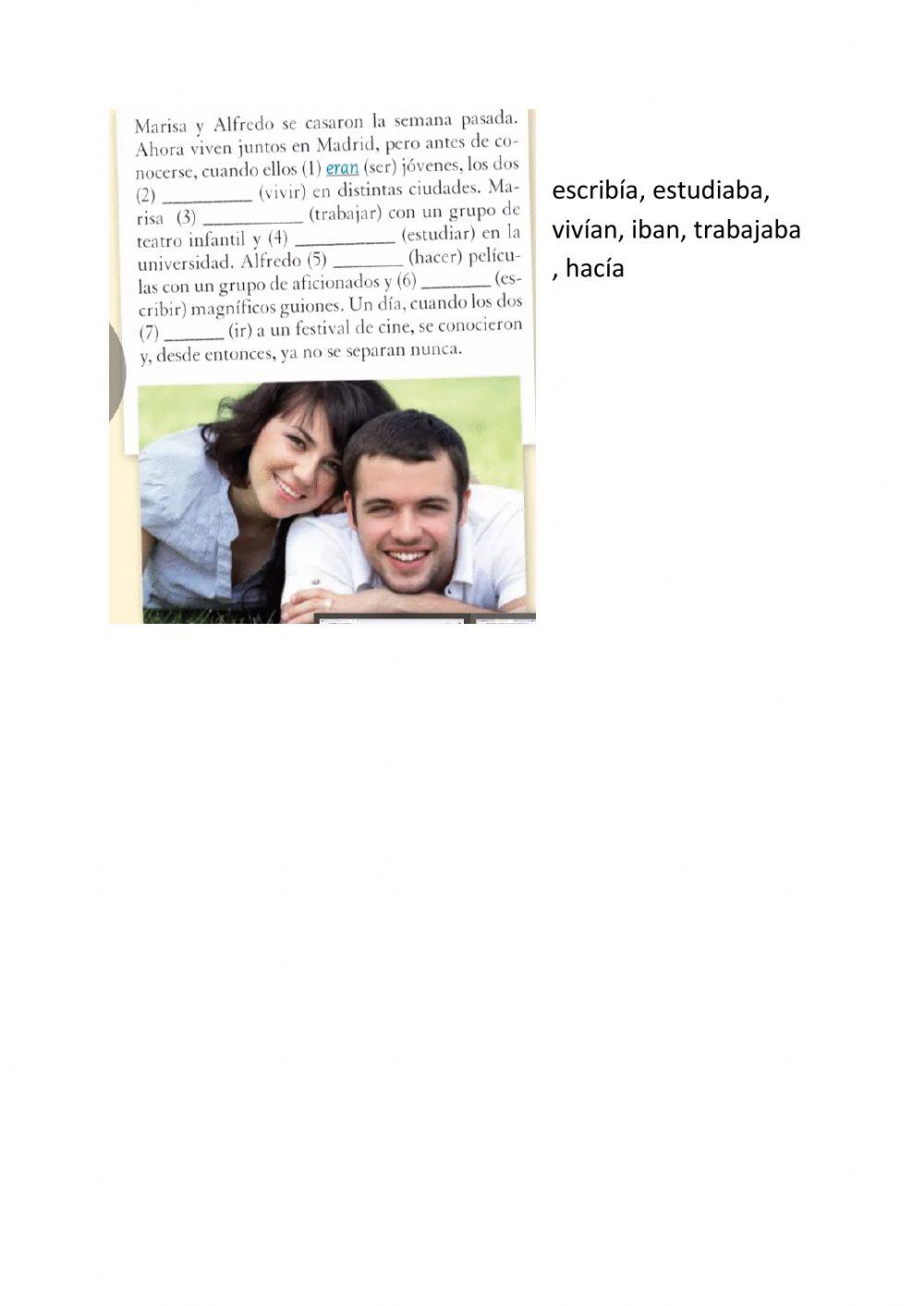 Préterito imperfecto