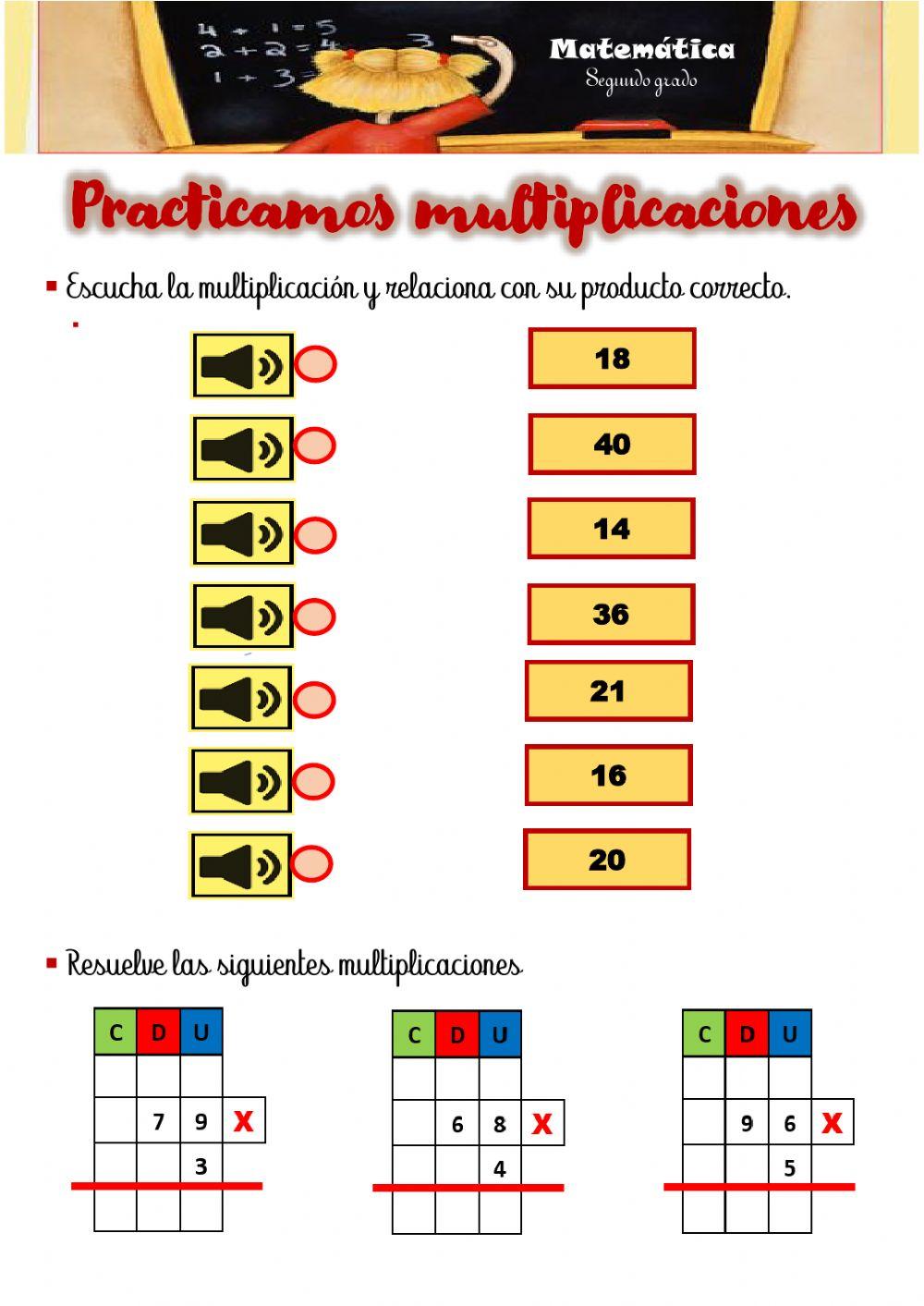 Multiplicaciones