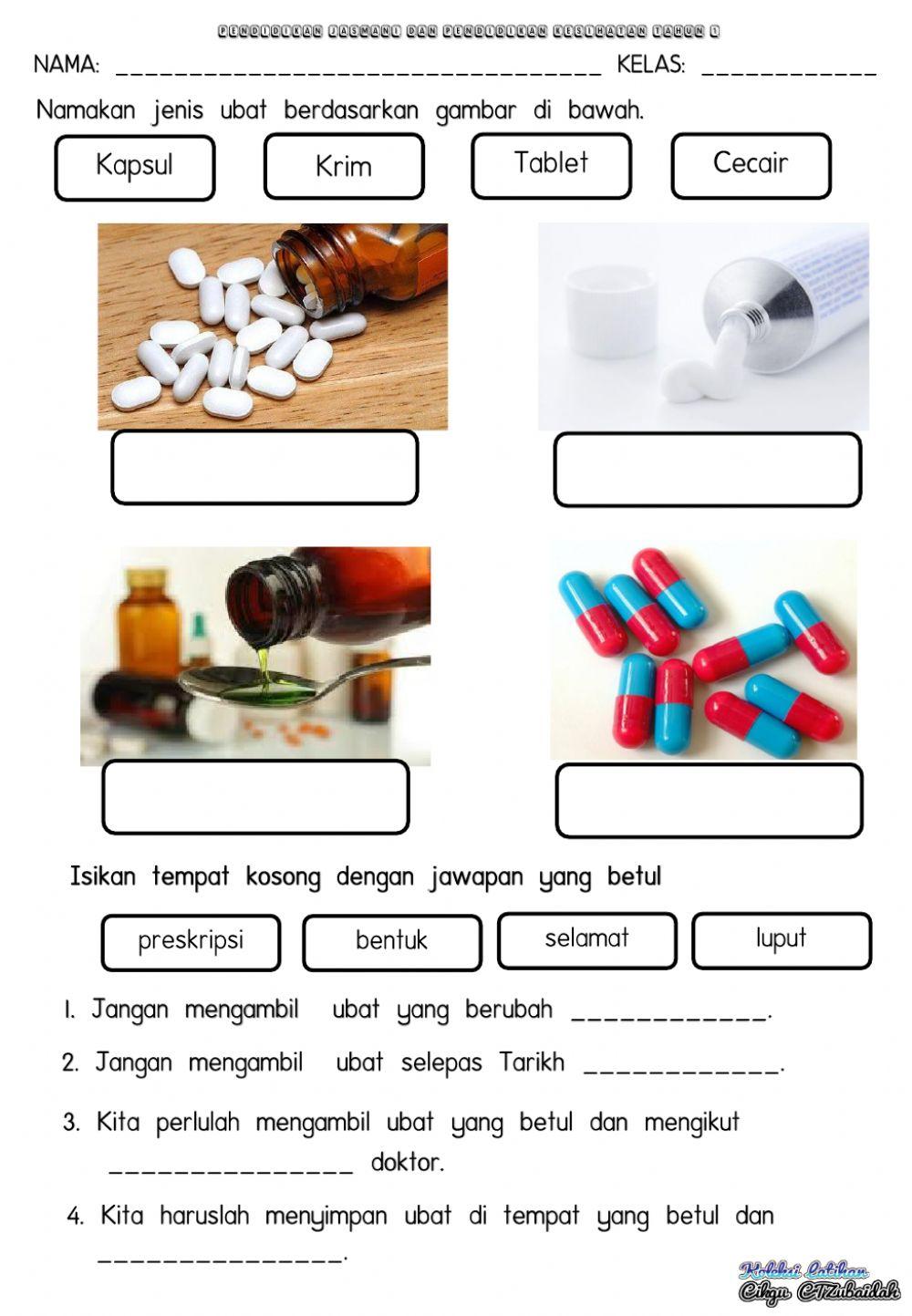 Jenis-jenis ubat