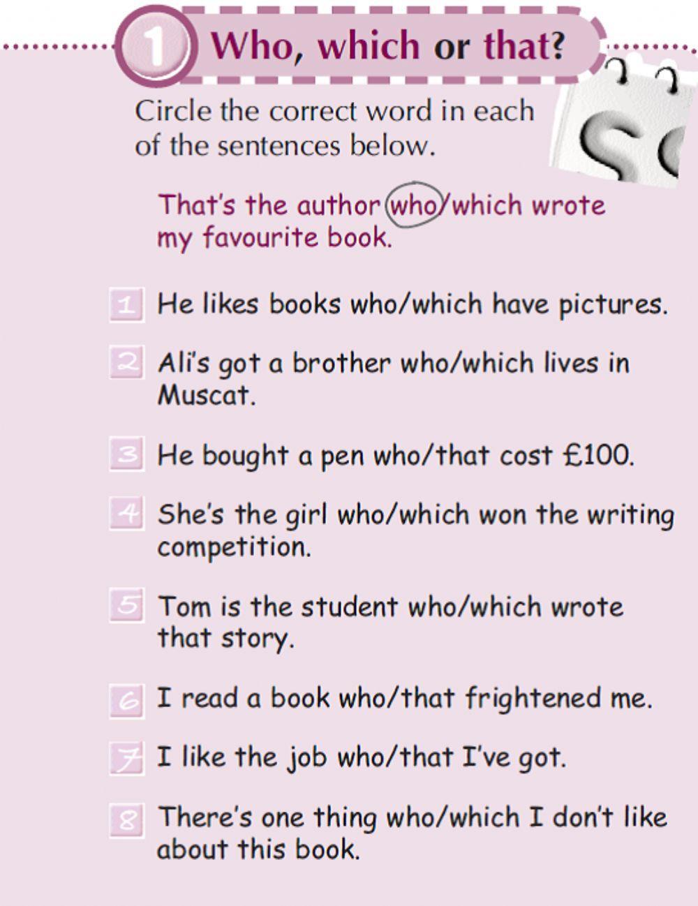 Relative clause