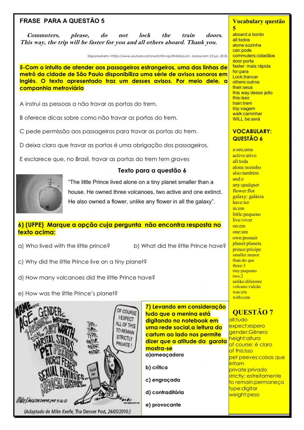 Avaliação diagnóstica