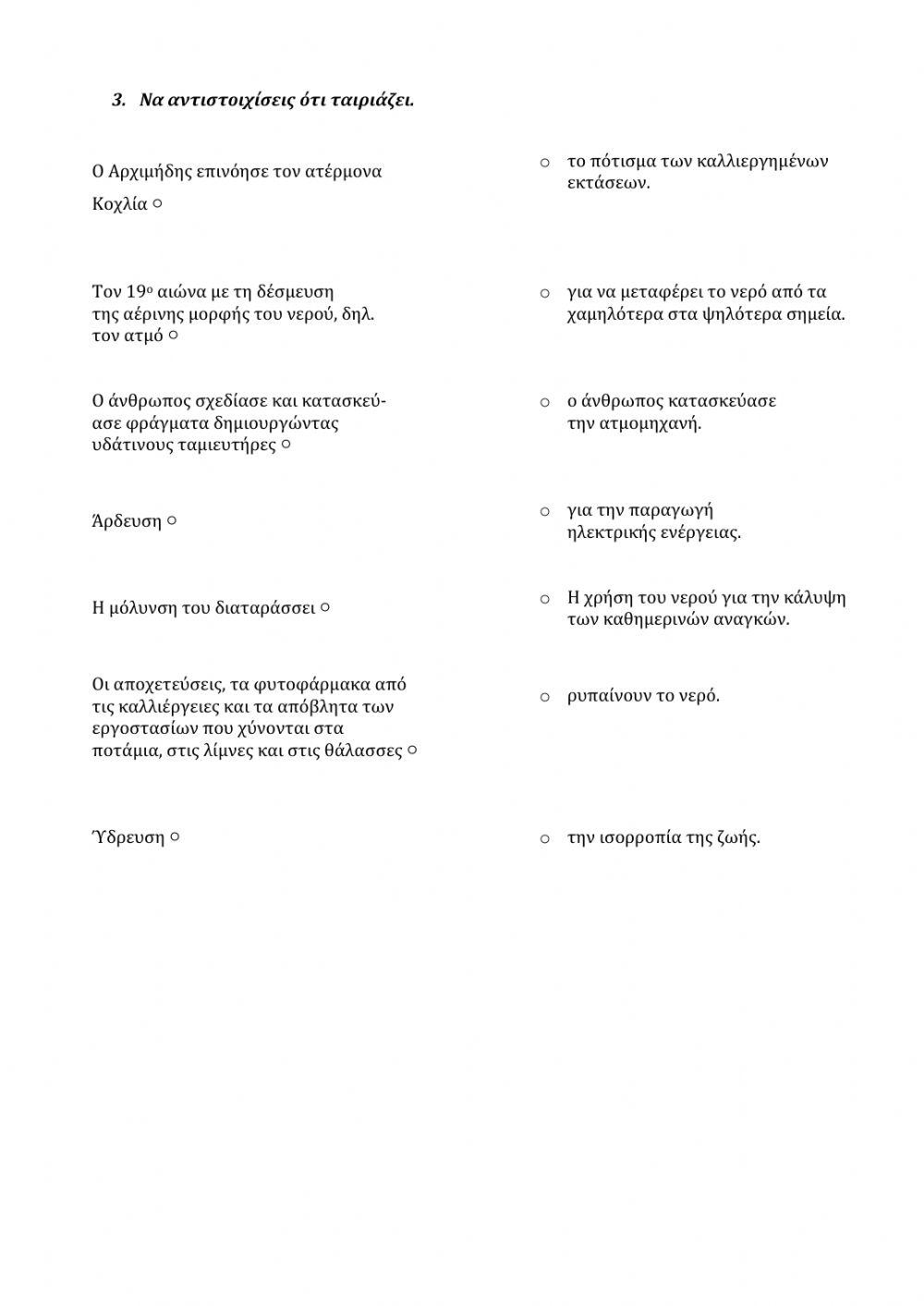 Η σημασία του υδρογραφικού δικτύου στη ζωή των ανθρώπων