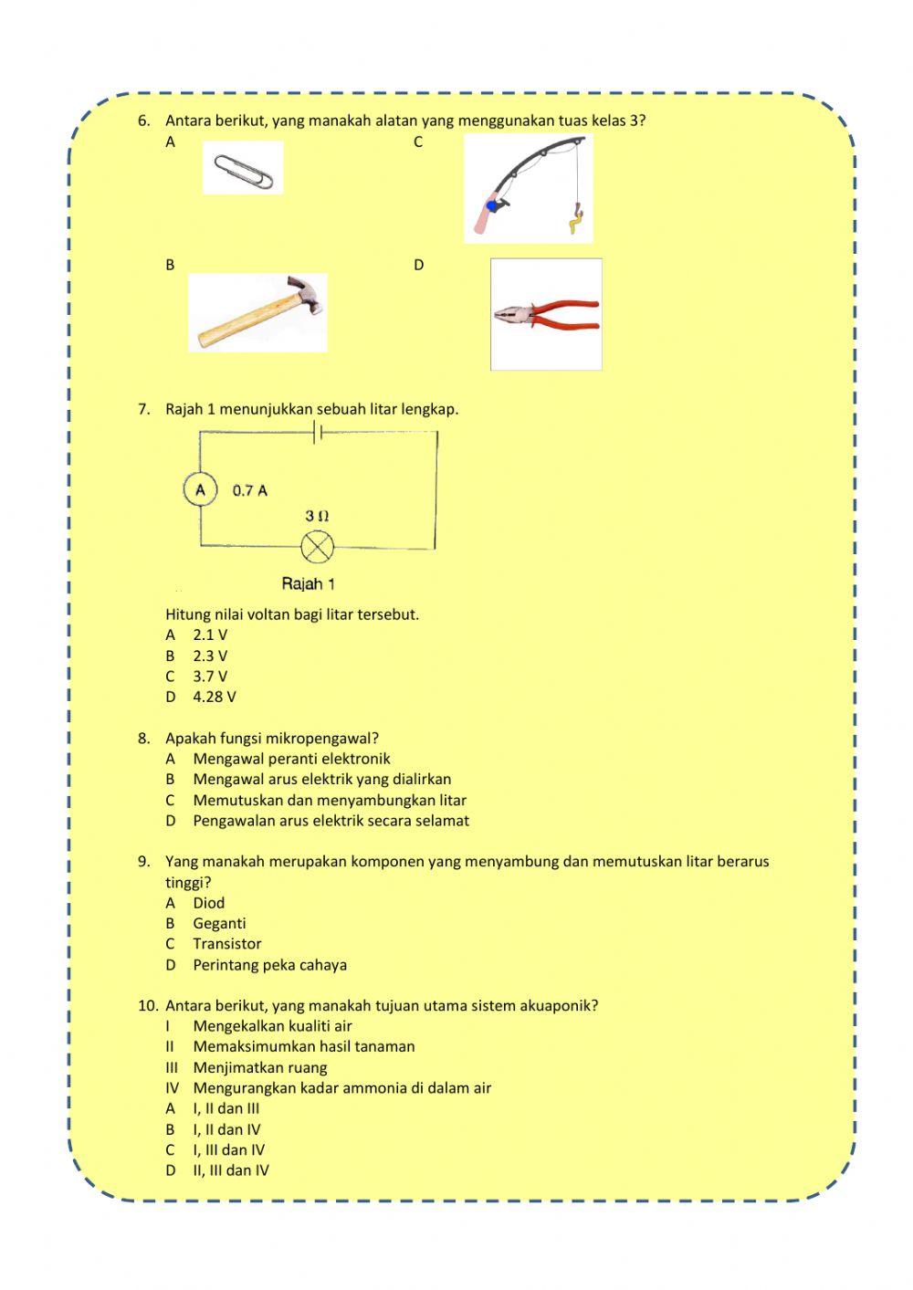 Ulangkaji RBT Tingkatan 2