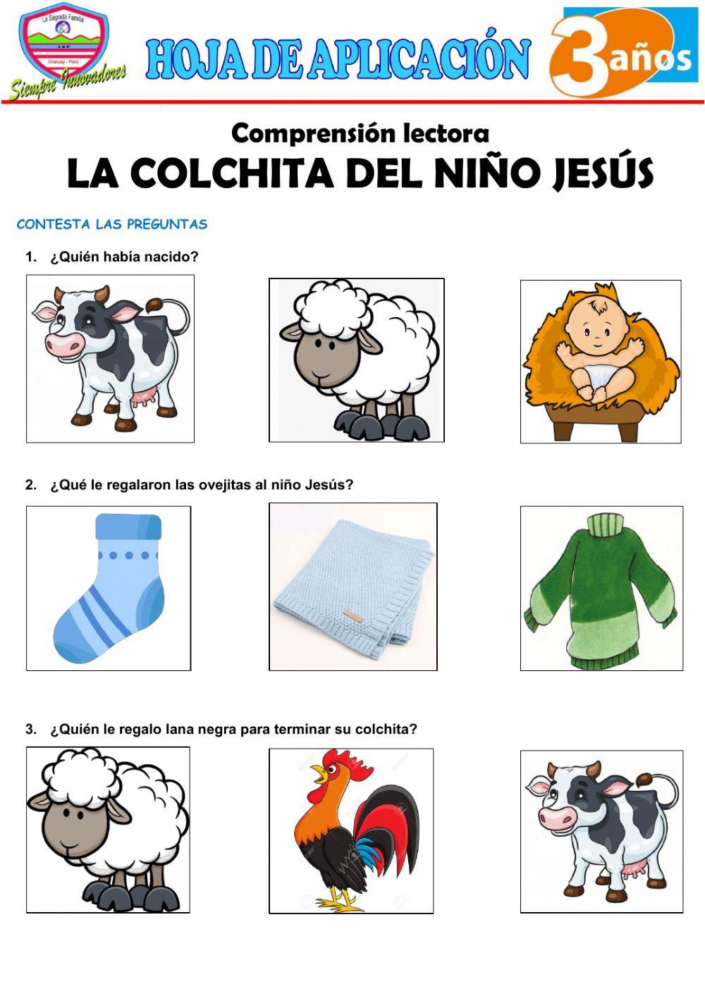 La colchita del niño jesús