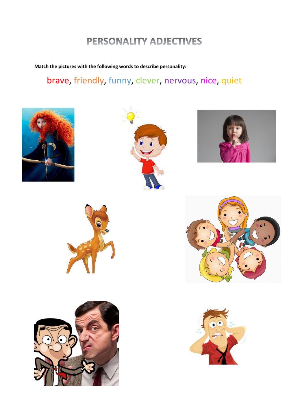 Describing personality