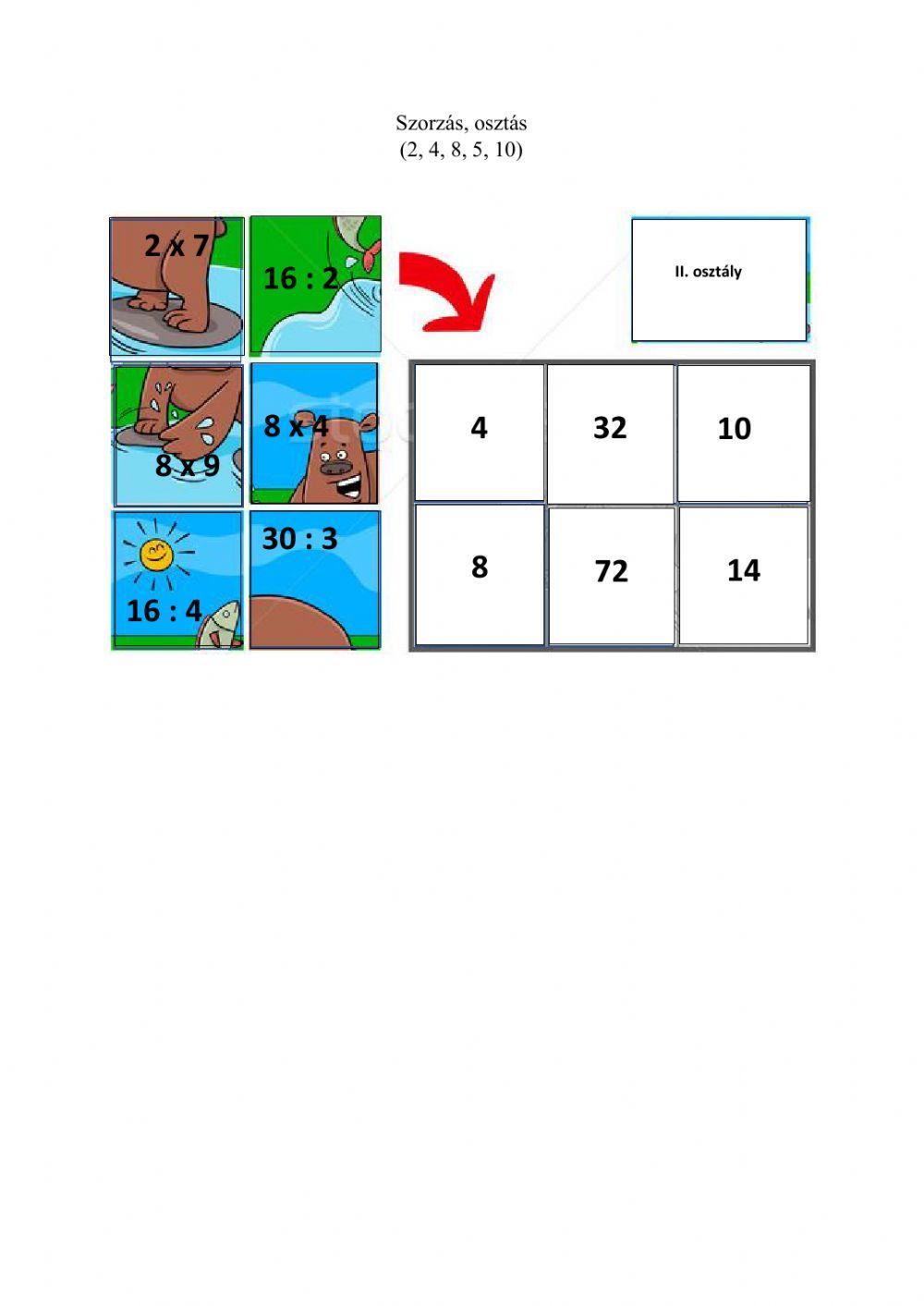 Înmulțire împărțire