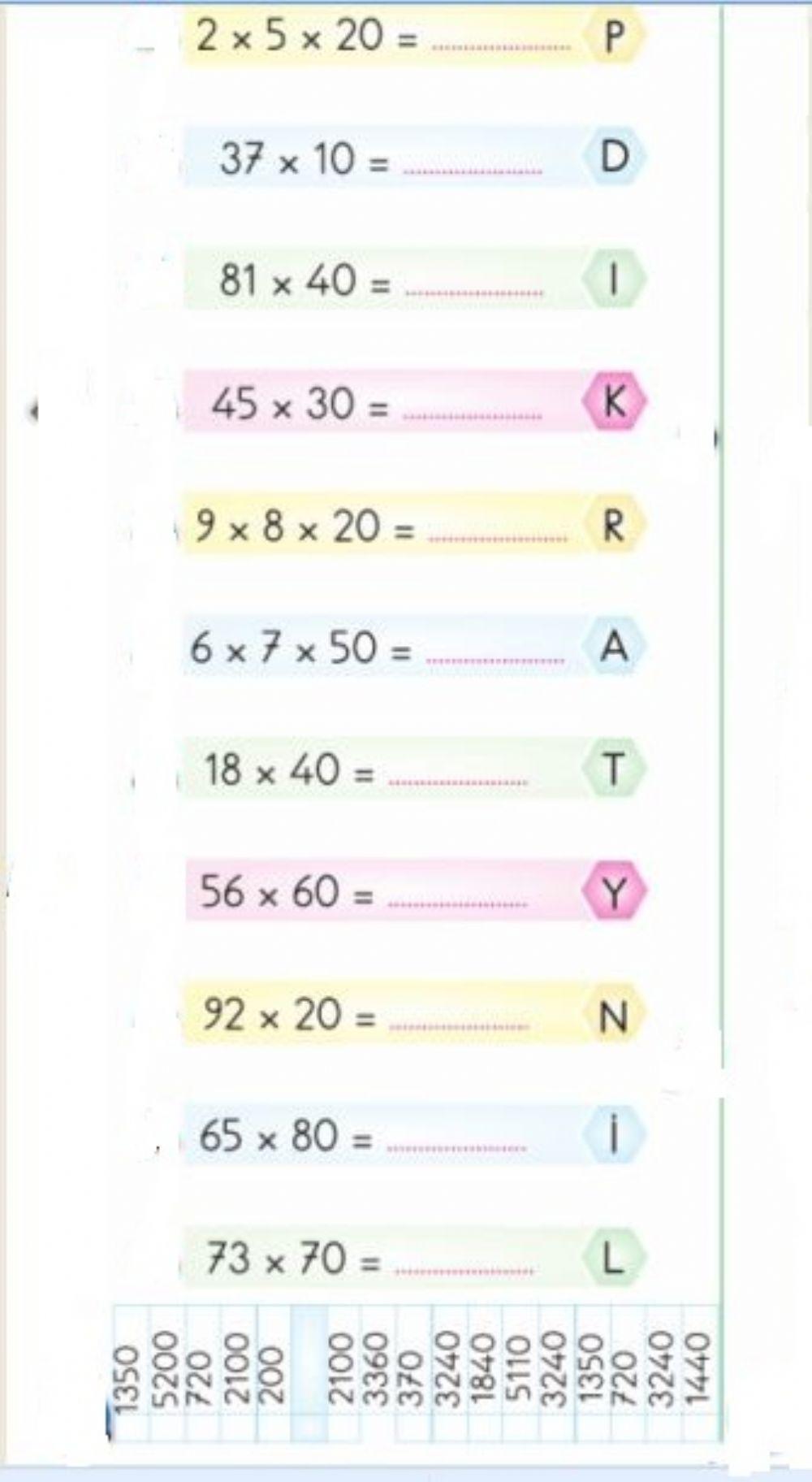 Kısa Yoldan Çarpma İşlemi 3