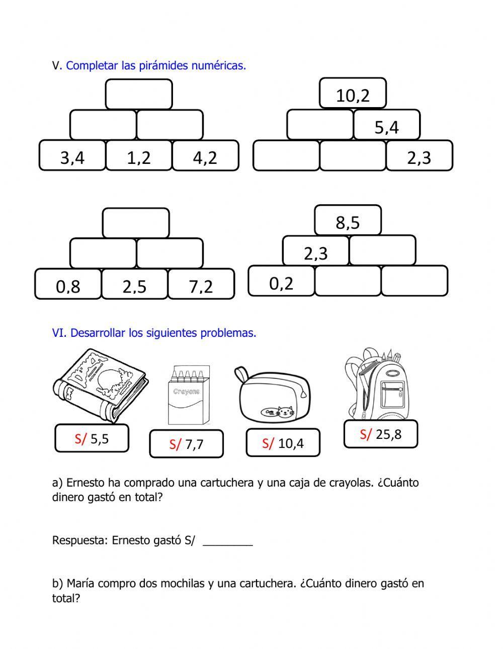 Evaluación fracciones
