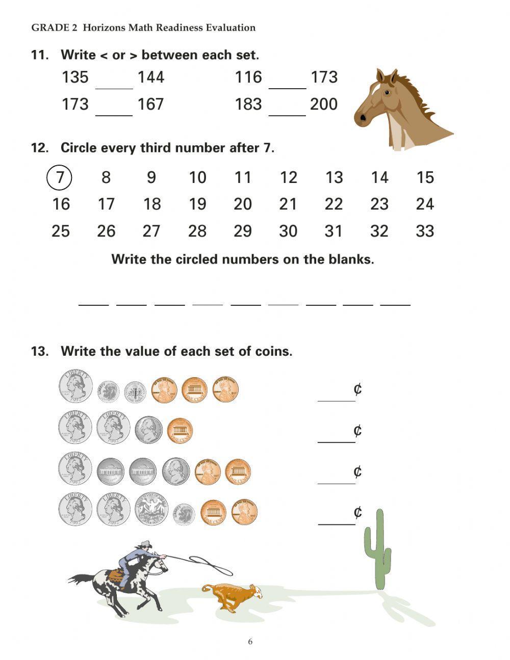 590542 | Placement math test | Lois Gaines